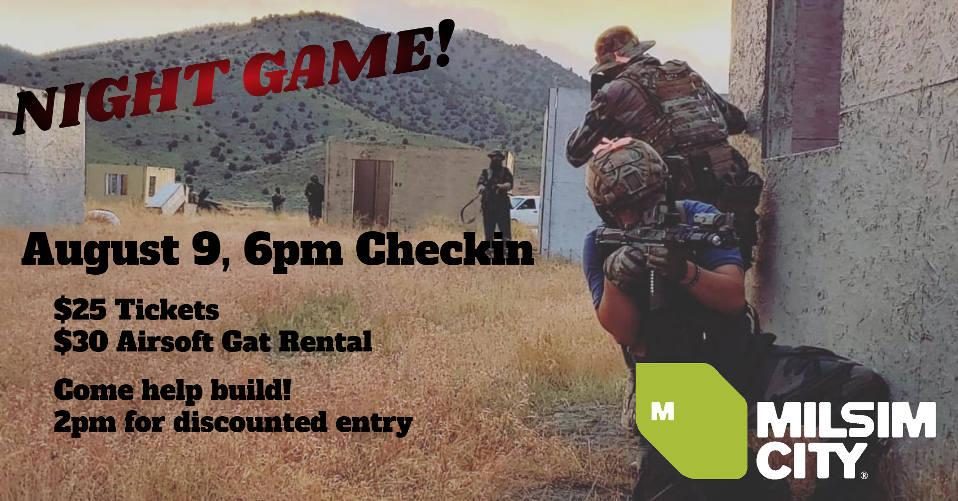 NIGHT GAME!