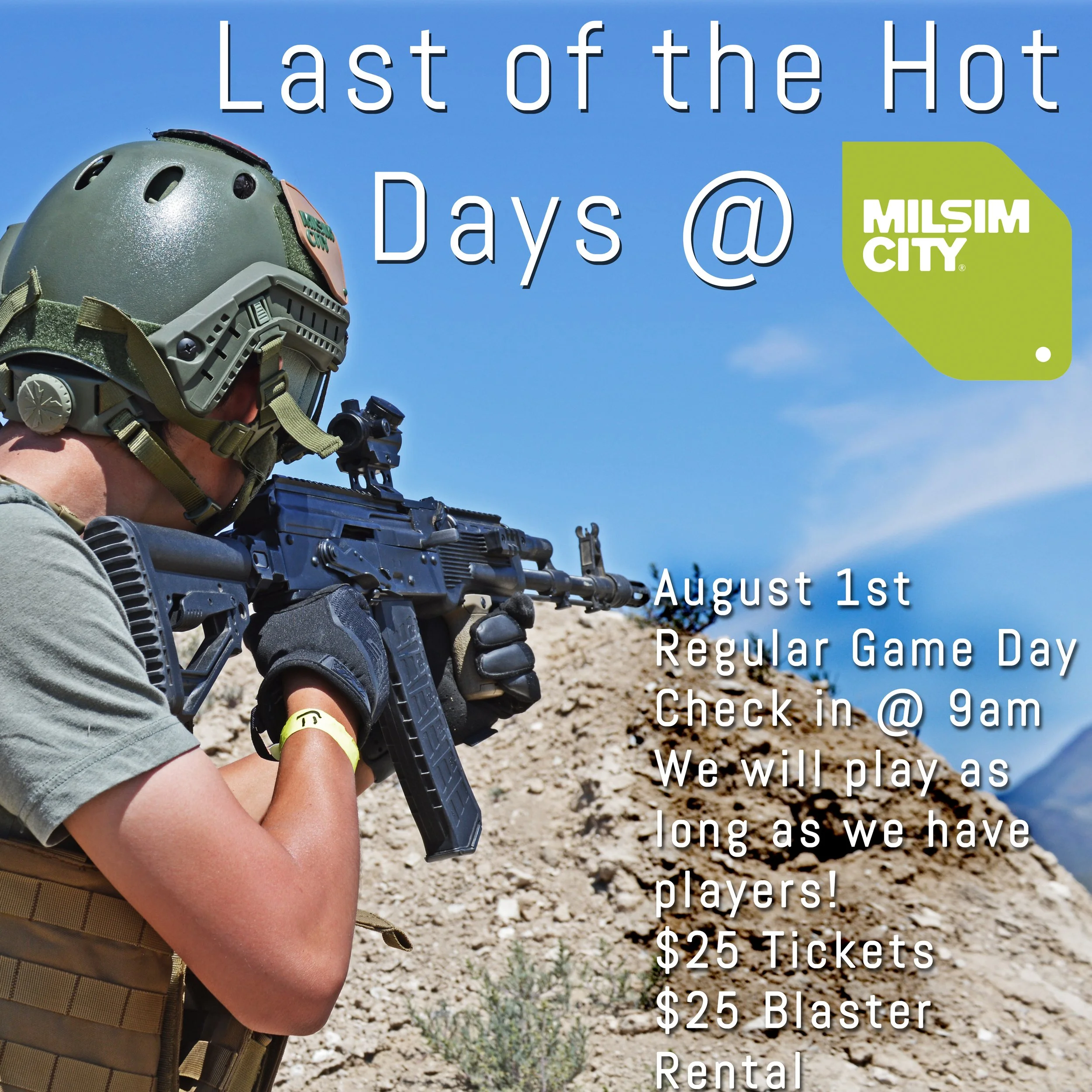 August 1st Regular Game Day