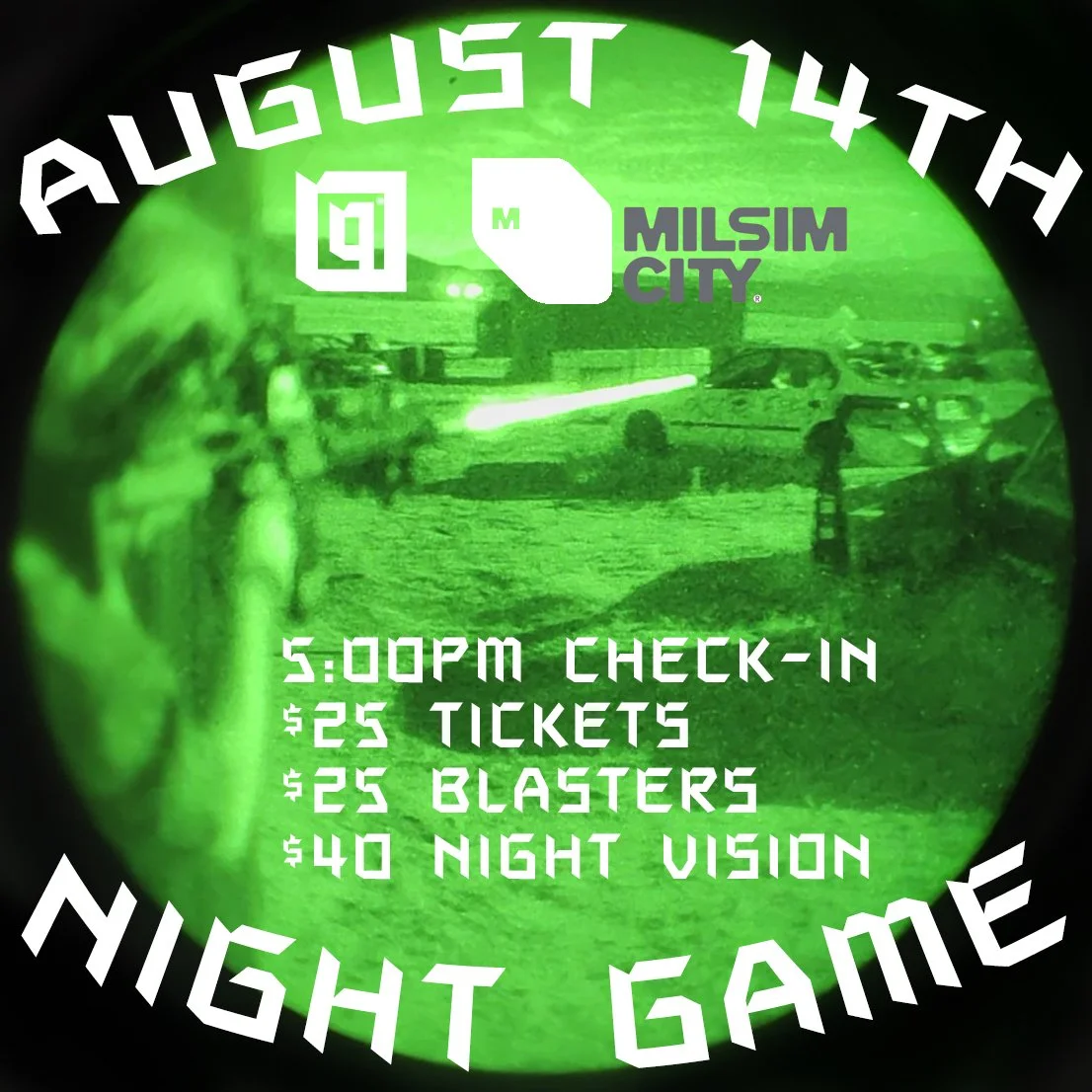 August 14th Friday Night Game