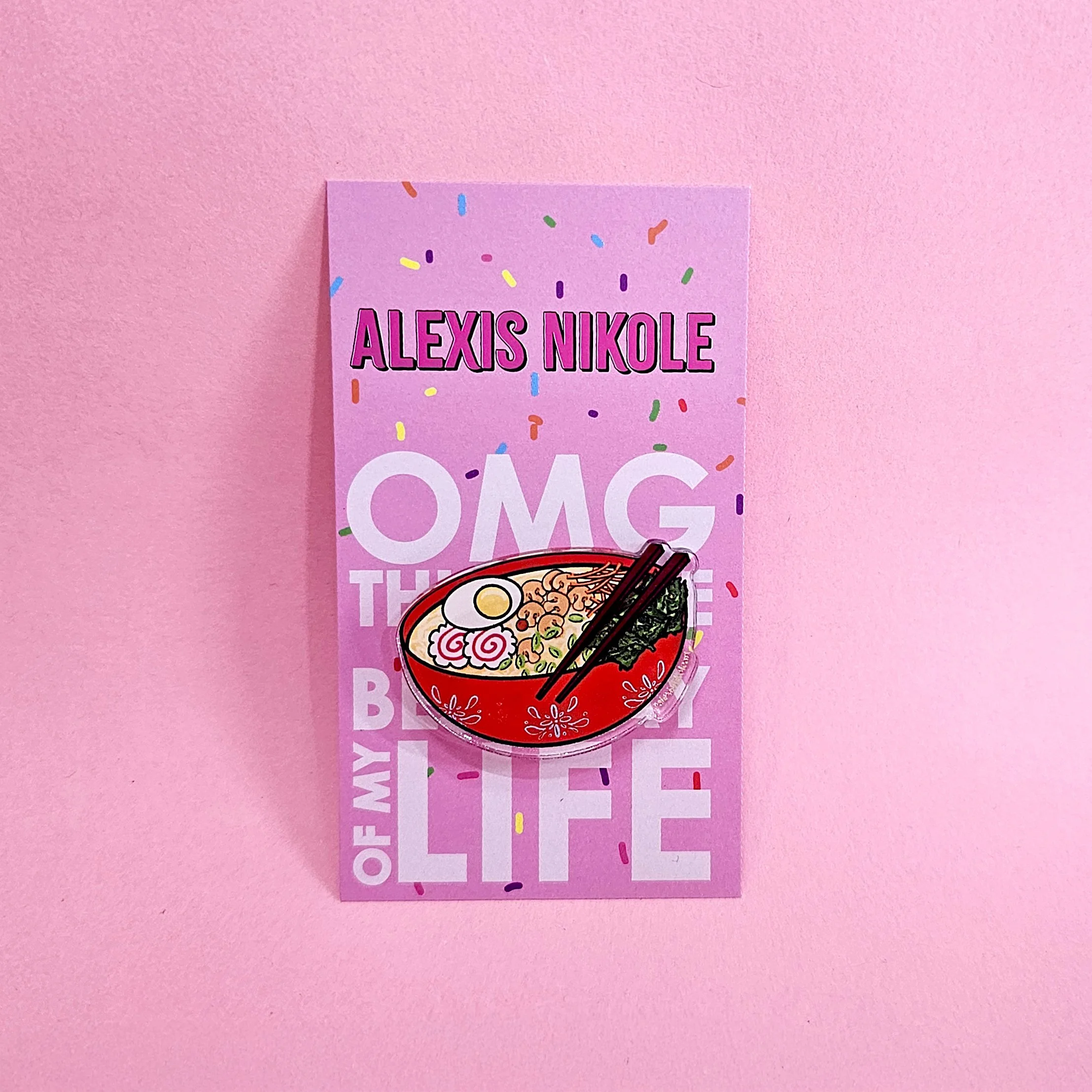 Ramen Acrylic Pin