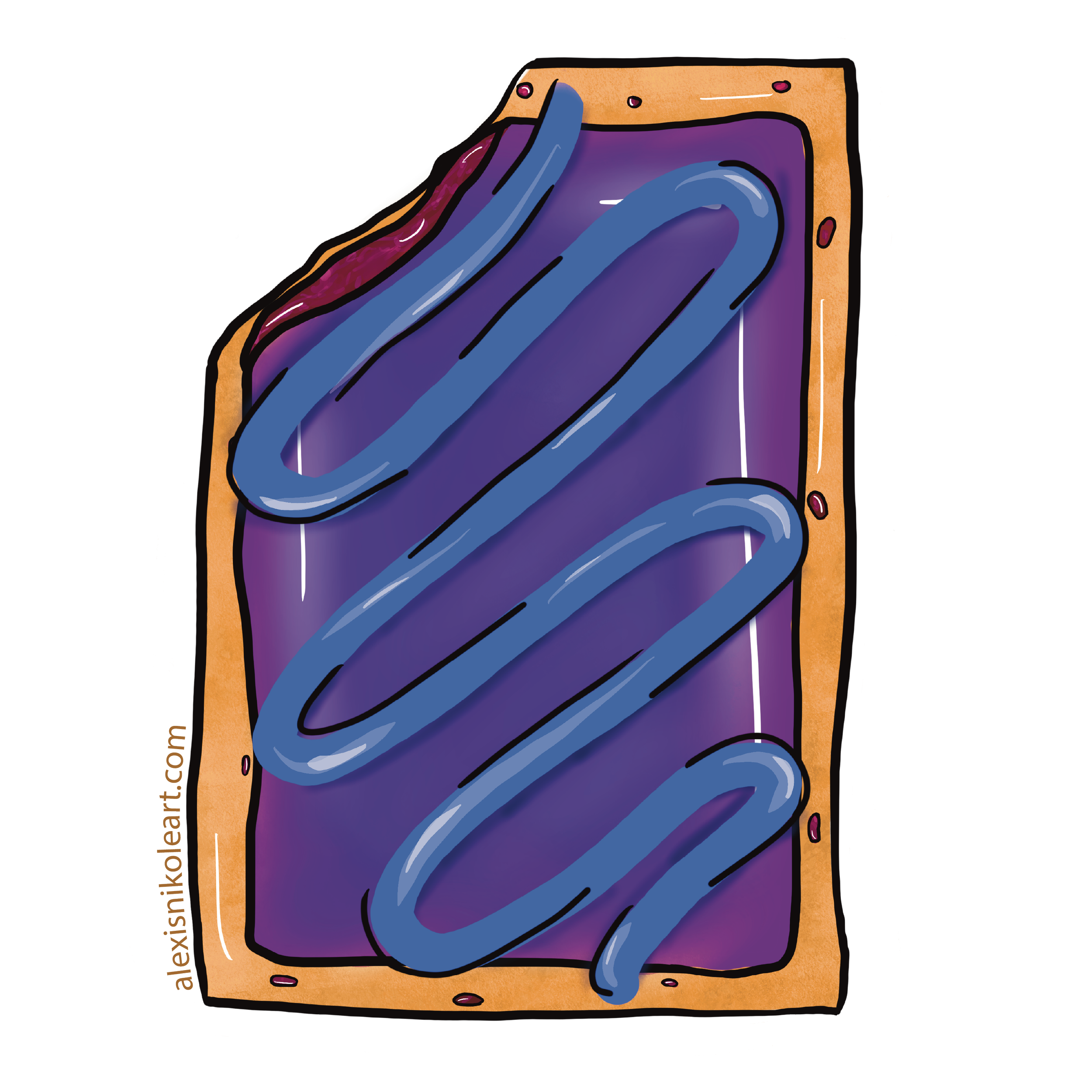 Wild Berry Pop Tart Sticker