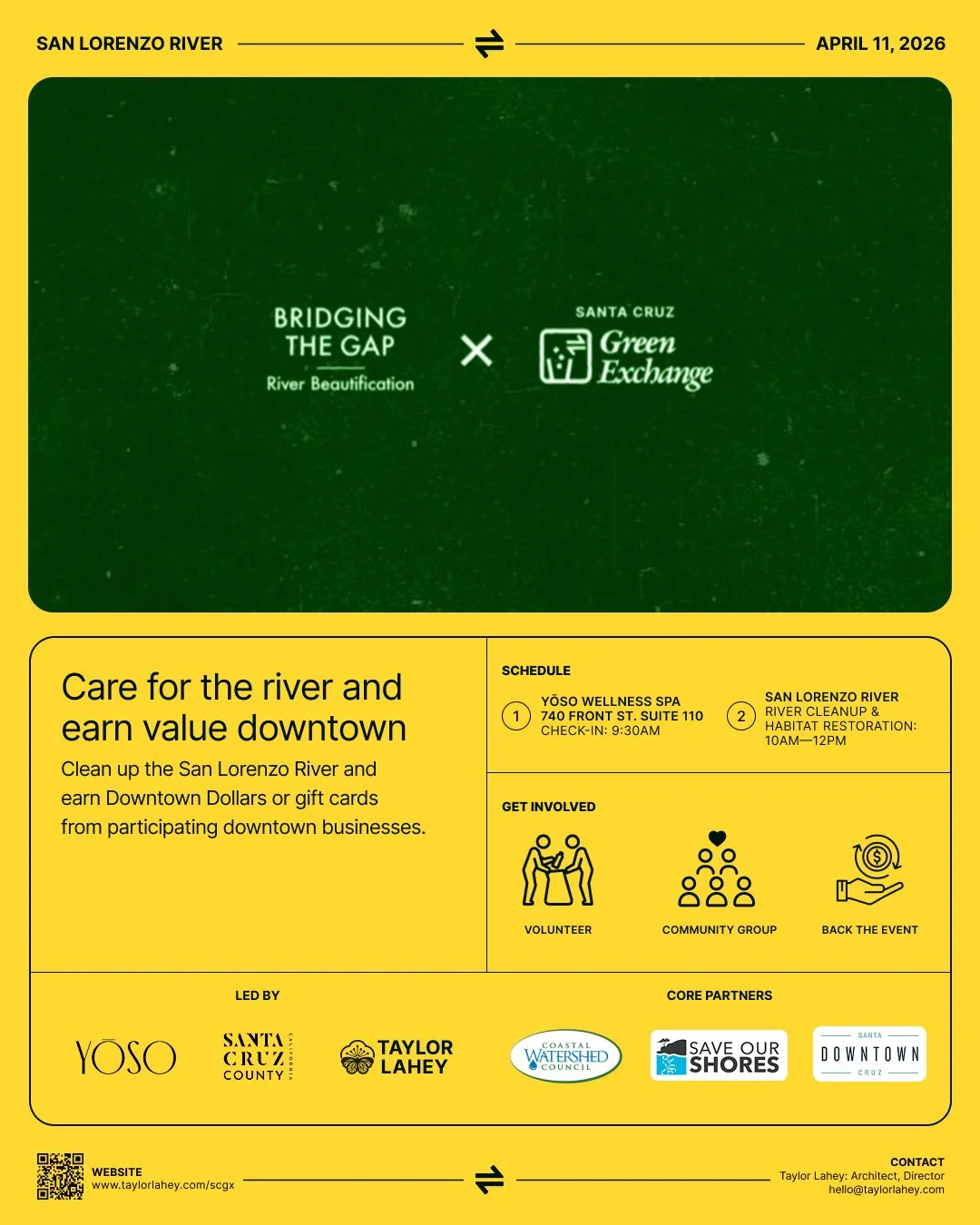 Bridging the Gap x Santa Cruz Green Exchange