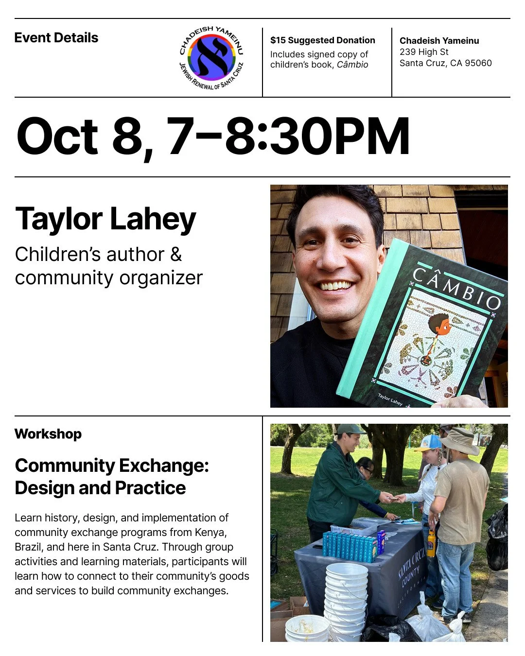 Community Exchange: Design and Practice