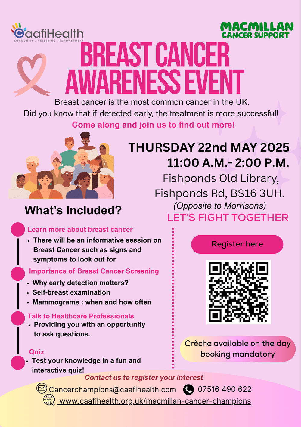 Breast Cancer Awareness Event — Caafi Health