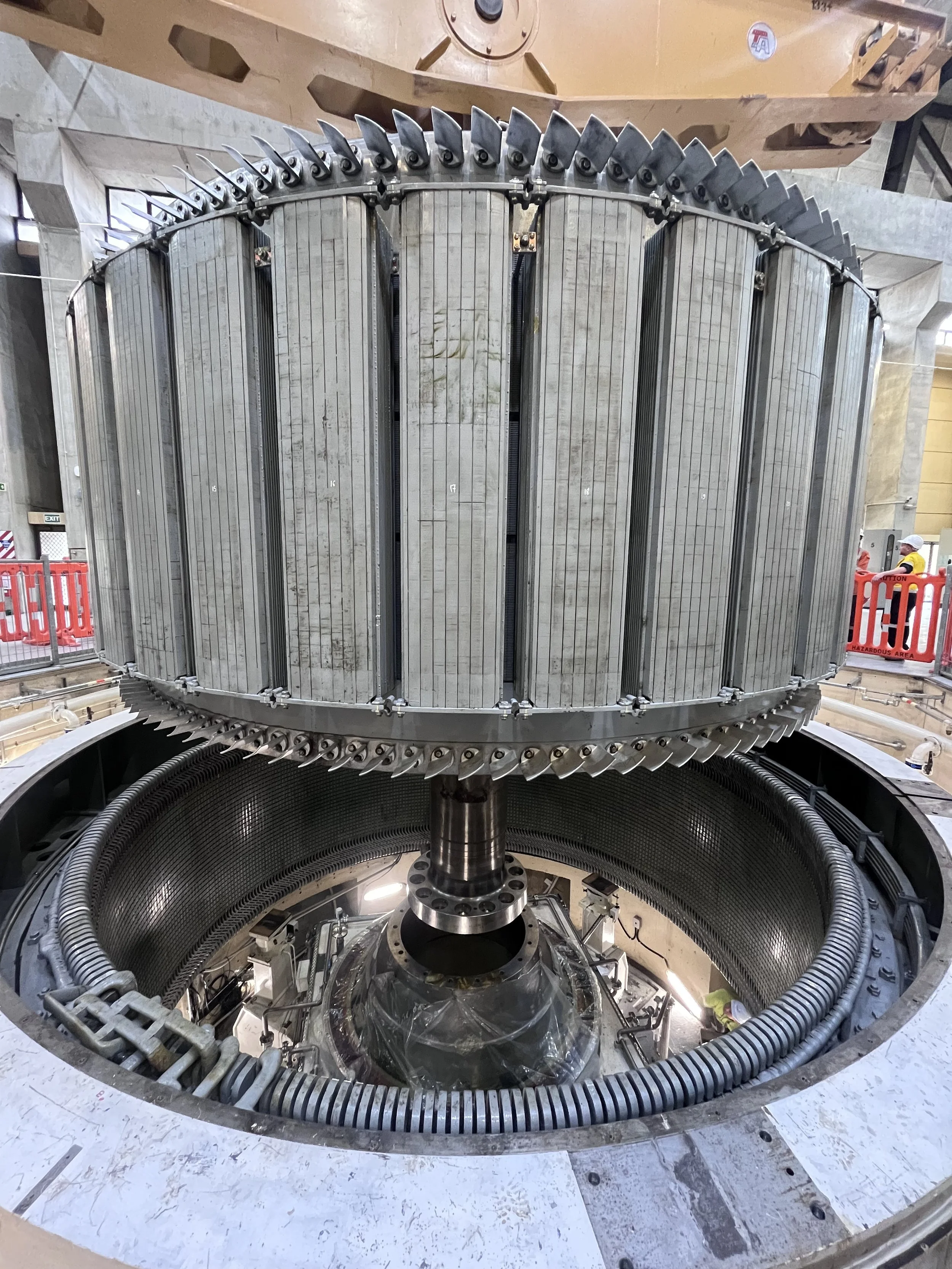 Rotor Turbine, re-shrink