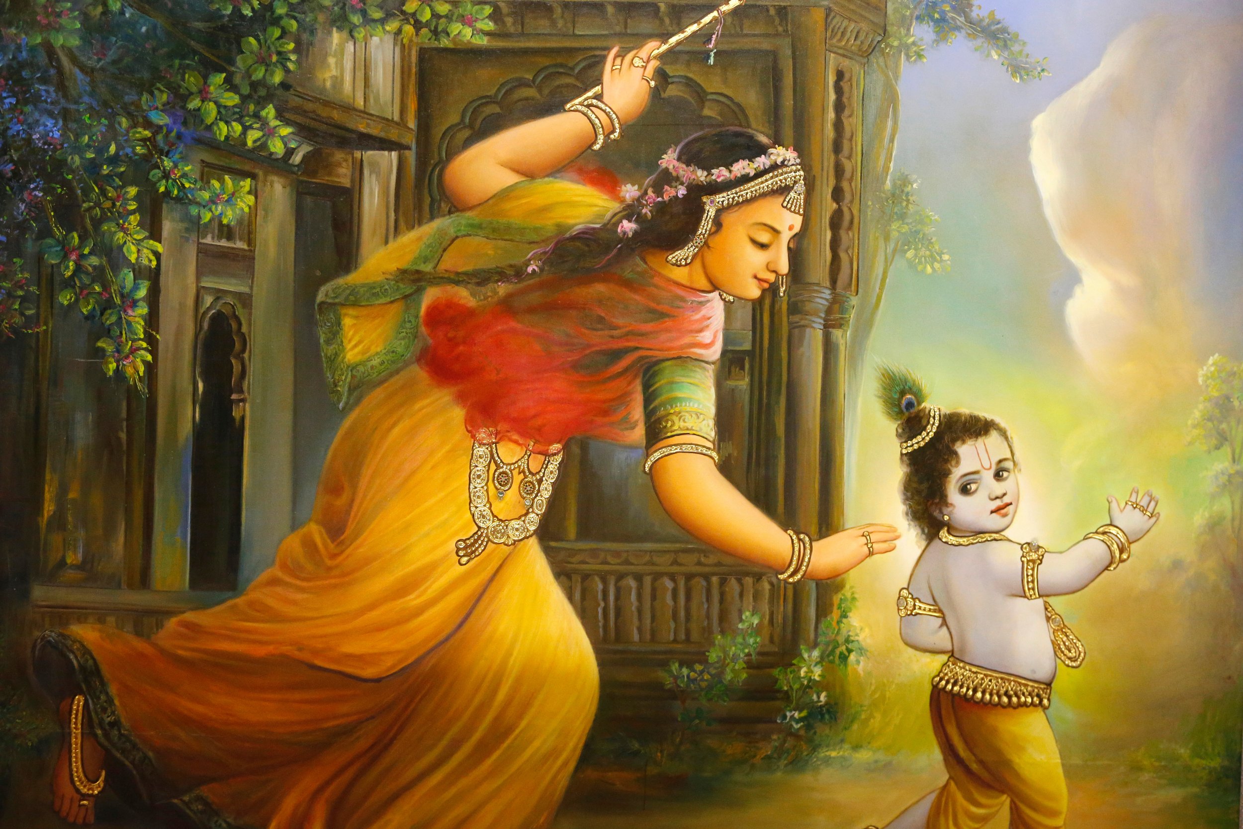 The Night Krishna and the Goddess Were Both Born