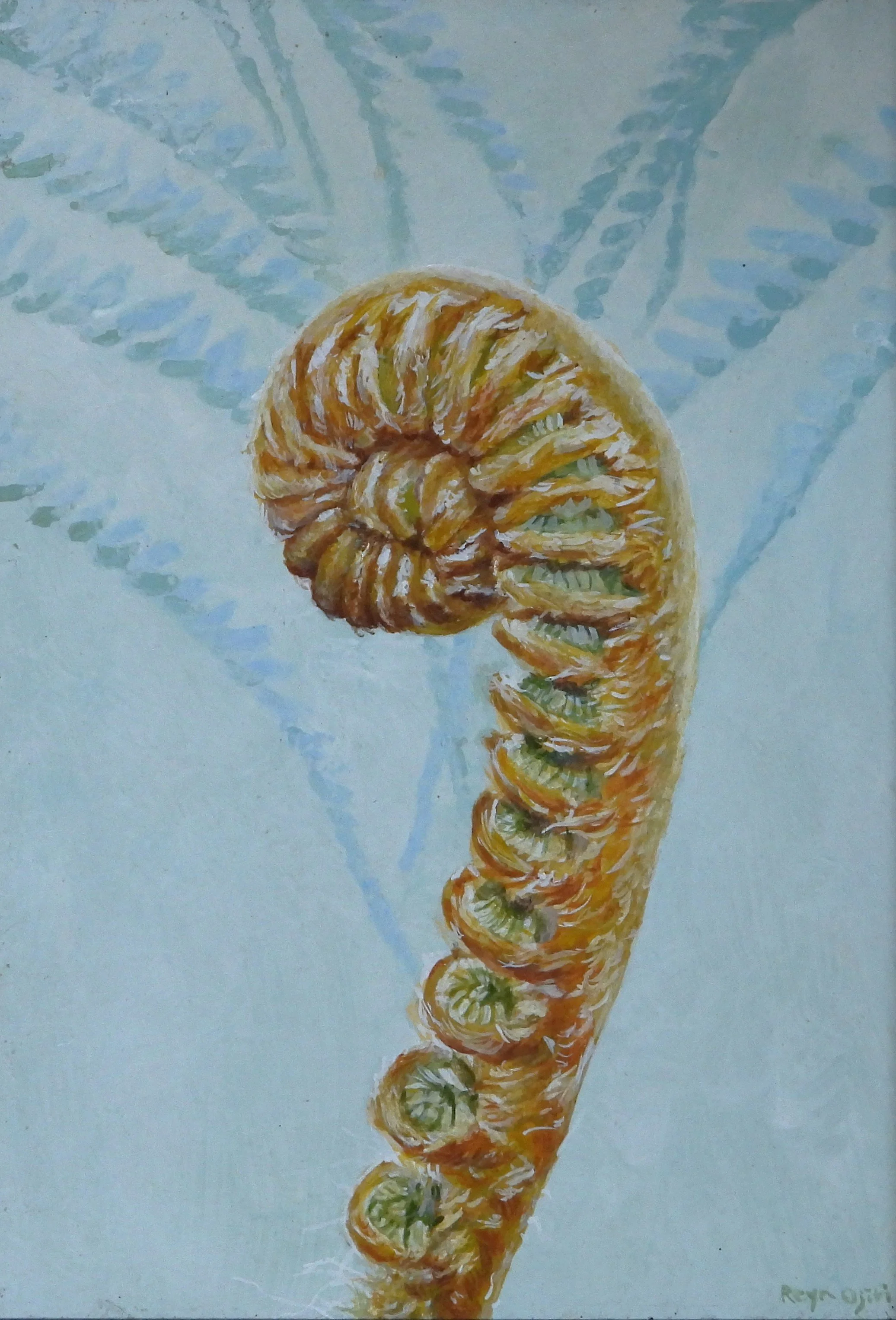 Green Curl
5"x7"
$400