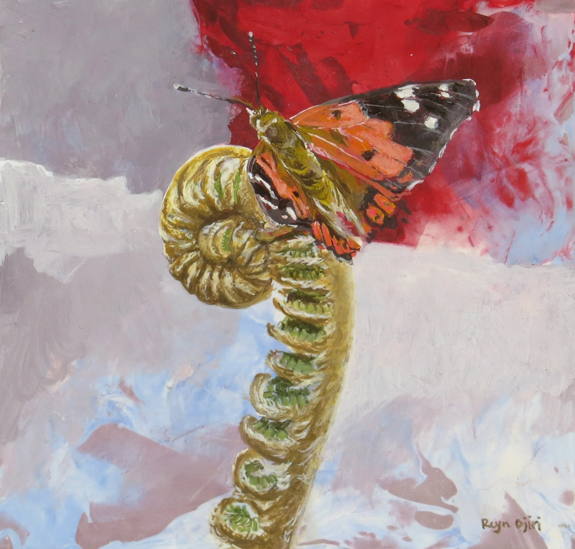 Kamehameha butterfly
5"x5"
$400