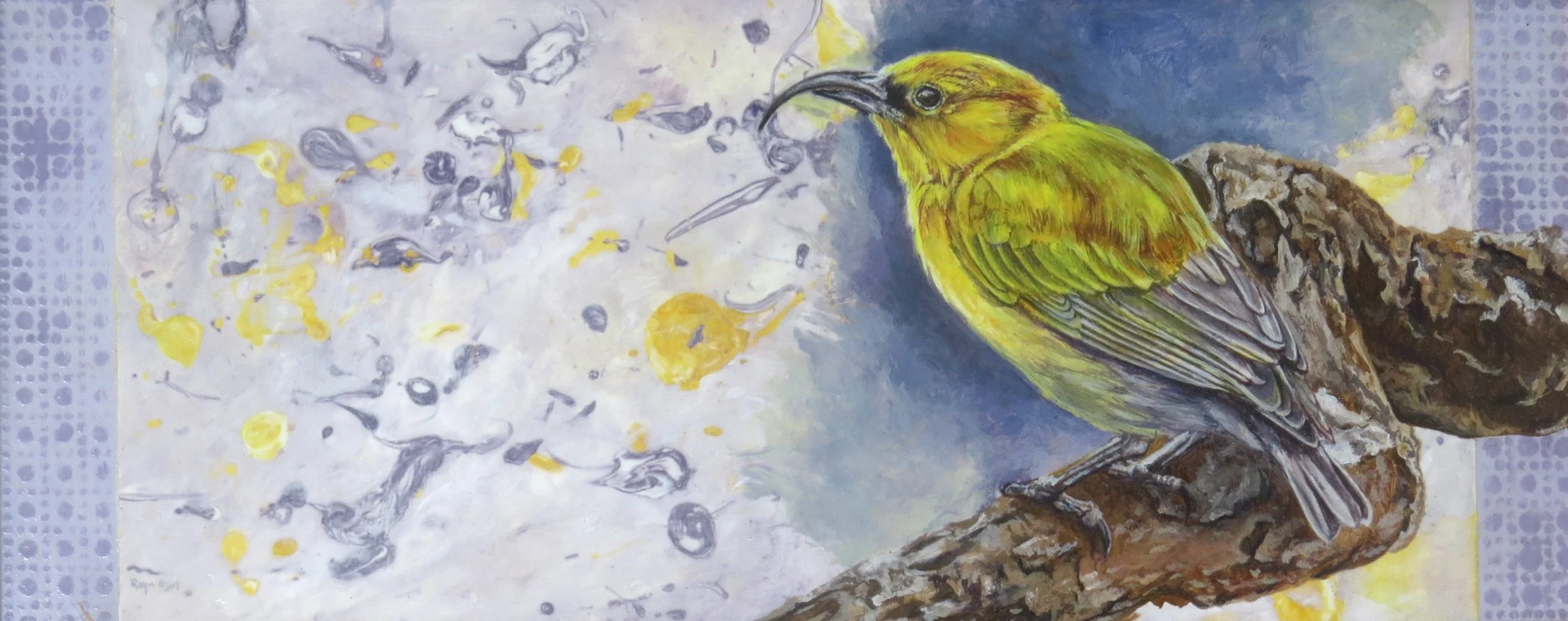 ʻAkiapōlāʻau
5"x12"
$650