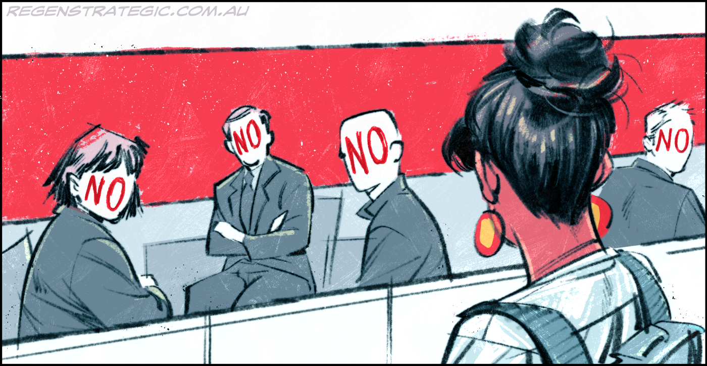 ‘Imagine if the No vote was directed at you’ by Daniel Smith, ReGen Strategic, 2023.