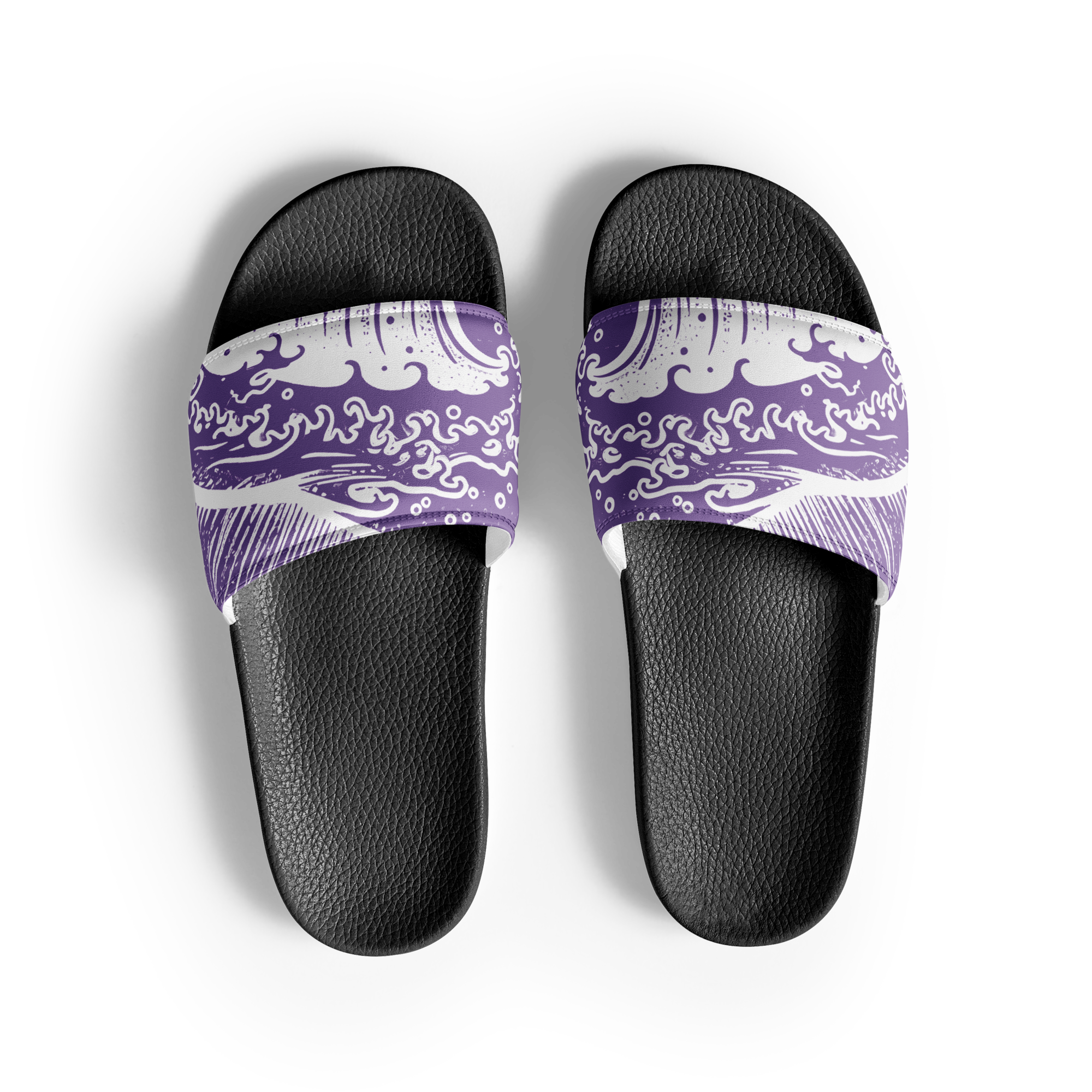 womens-slides-black-front-65a4c29e5f5c7.png
