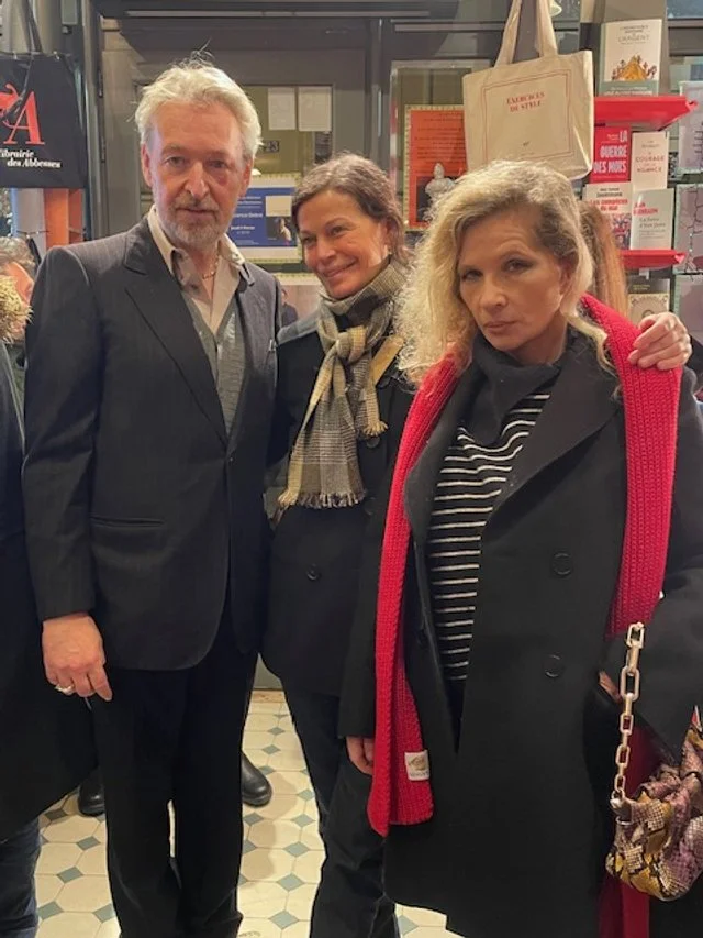 Eric Reinhardt, Marianne Denicourt et Eva Ionesco