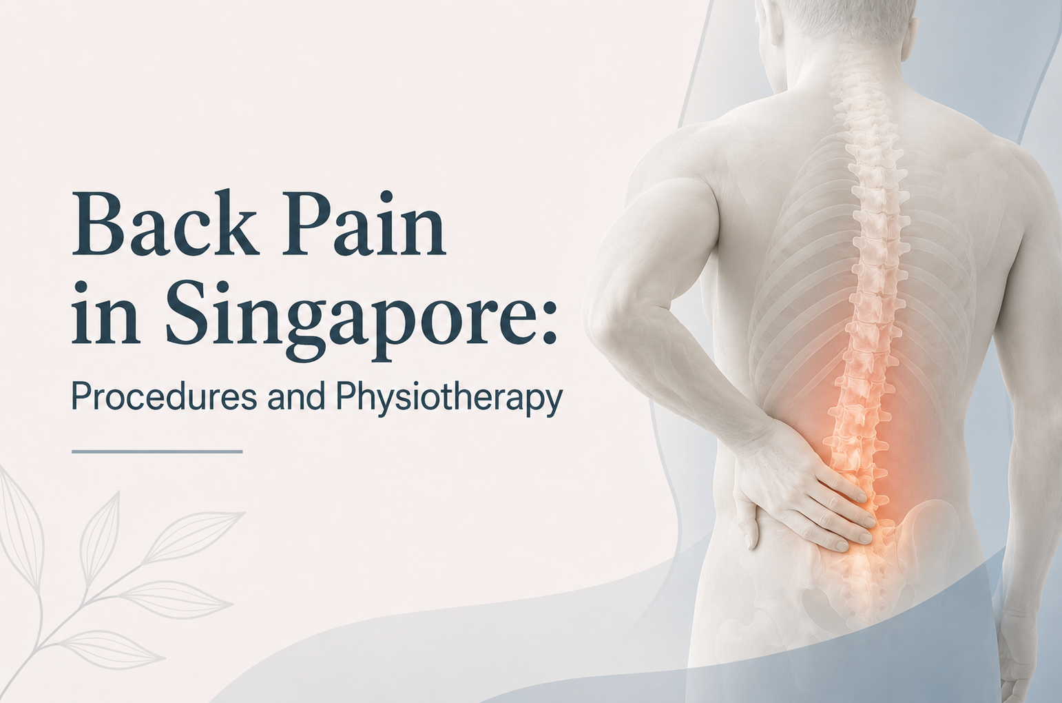 Back Pain in Singapore: Procedures and Physiotherapy