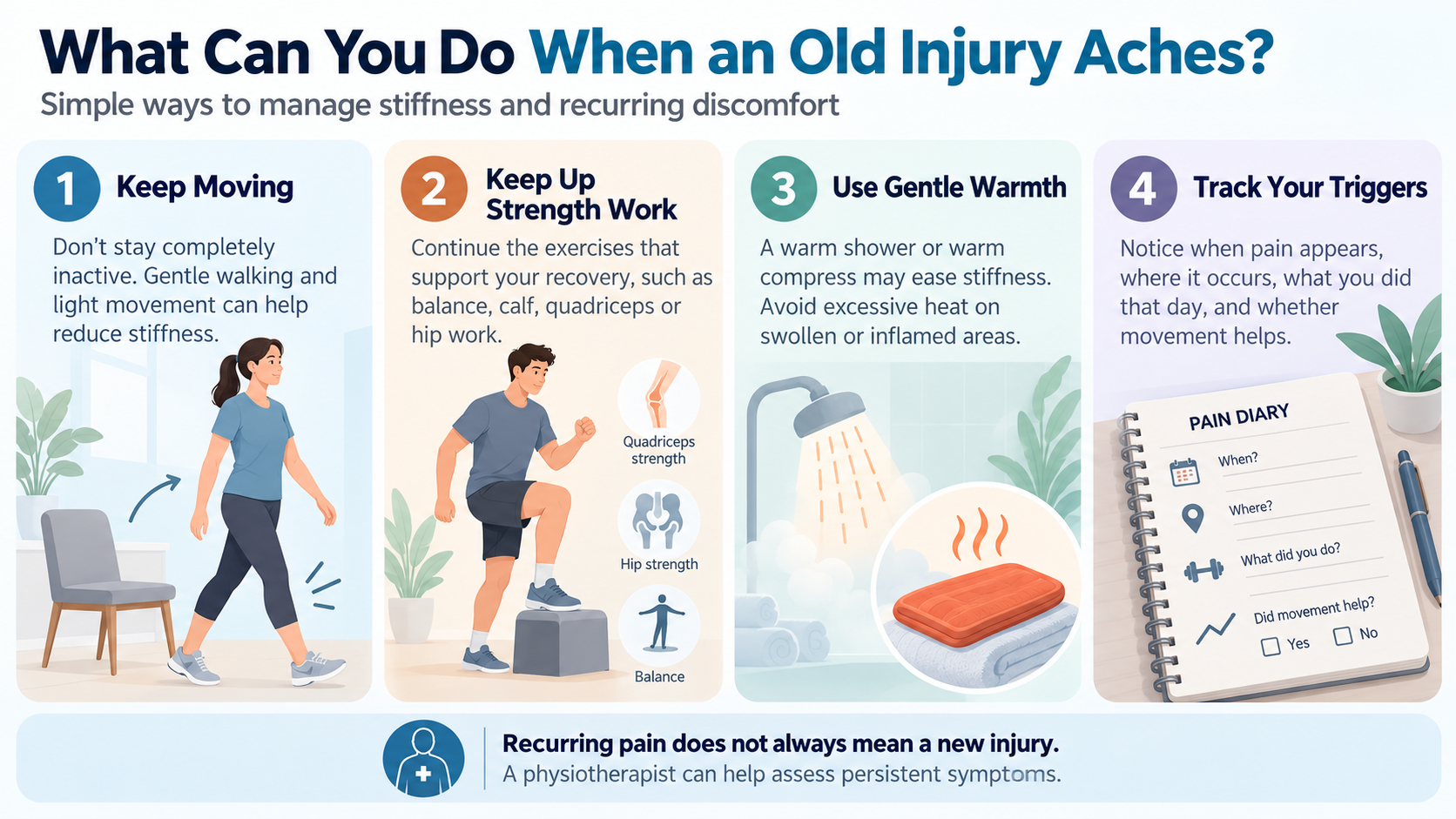 Managing Old Injury Aches