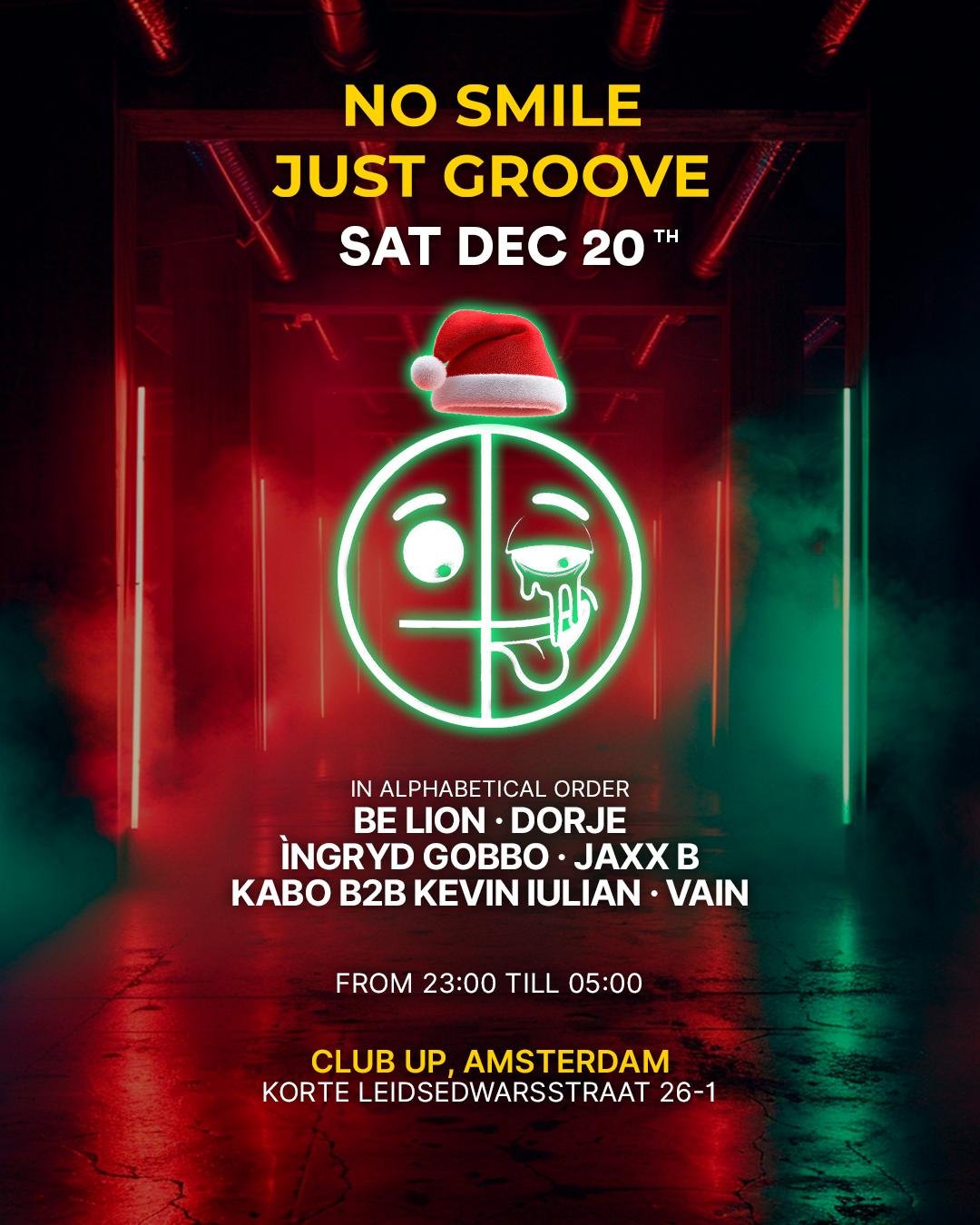 No Smile Just Groove