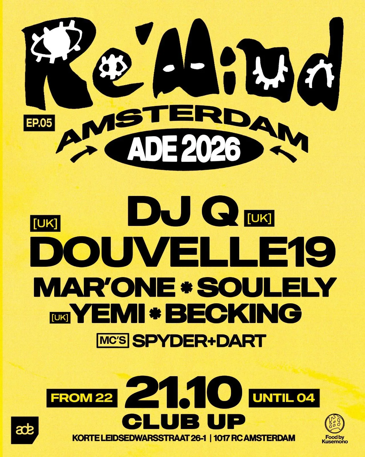 ADE: Re'Mind in Club Up, Amsterdam