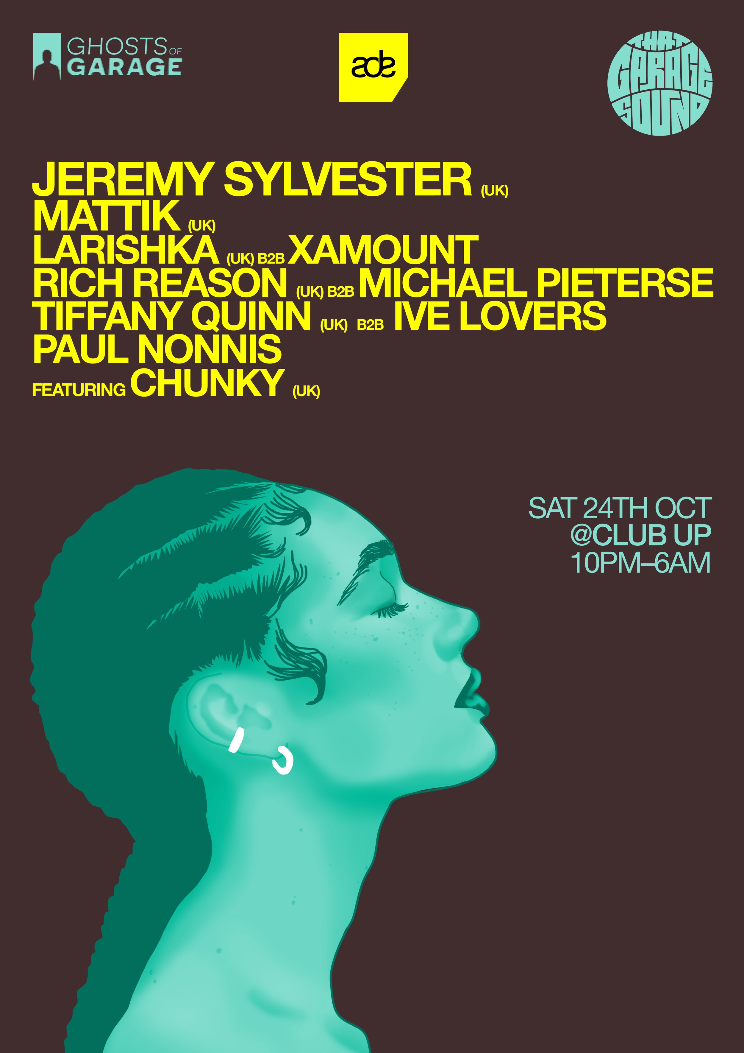 ADE: That Garage Sound X Ghosts Of Garage in Club Up, Amsterdam