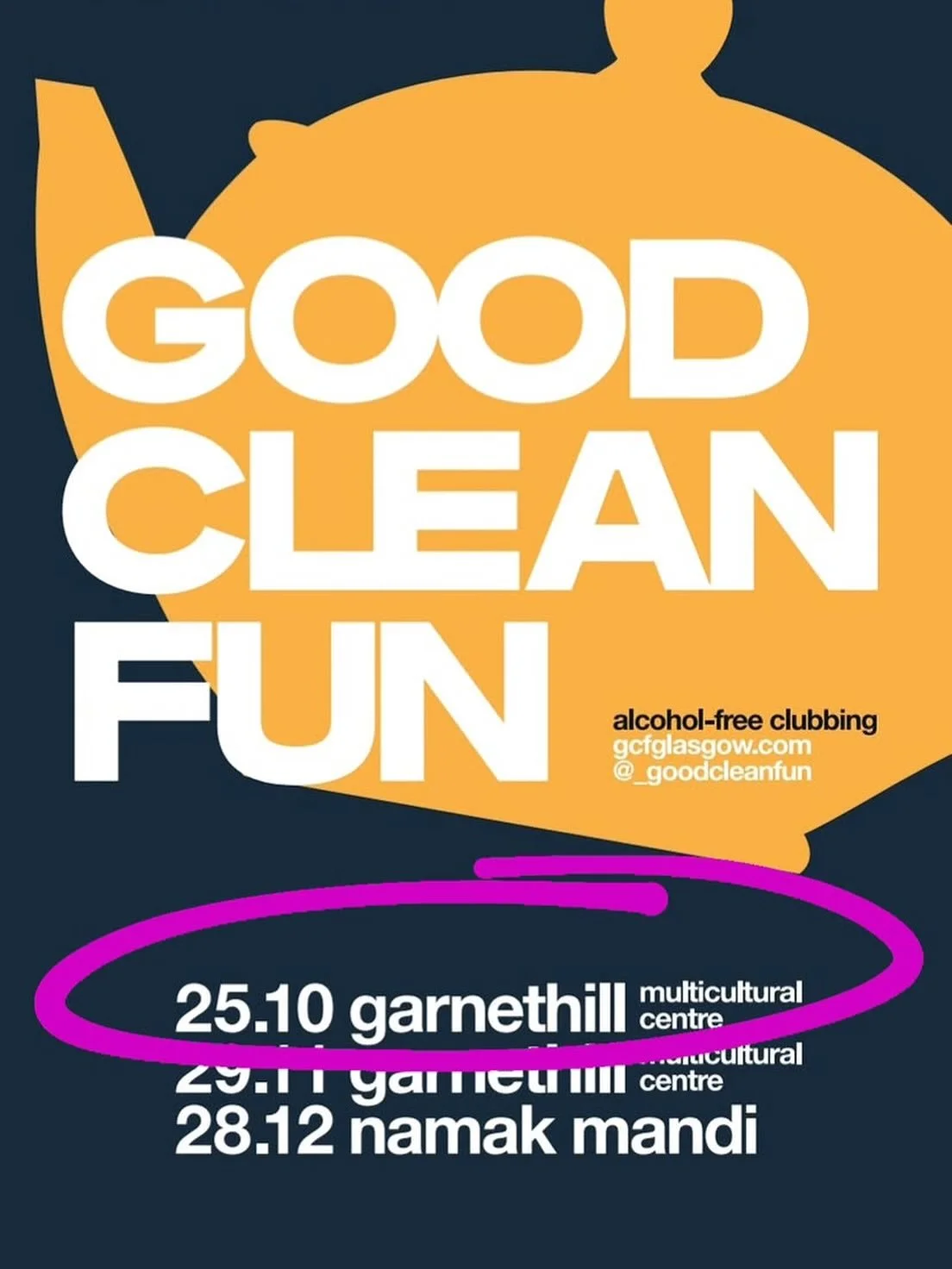 Saturday Night, Good Clean Fun are back, 👏🏽 alcohol free clubbing, good food & plenty of dancing 🤩