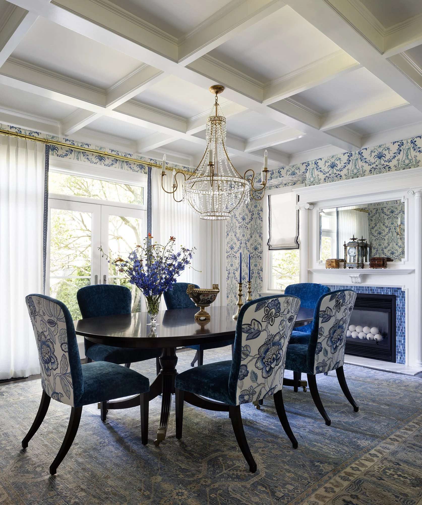 Kendall-Wilkinson-Design-Color-Story-Dining-Room-Fireplace