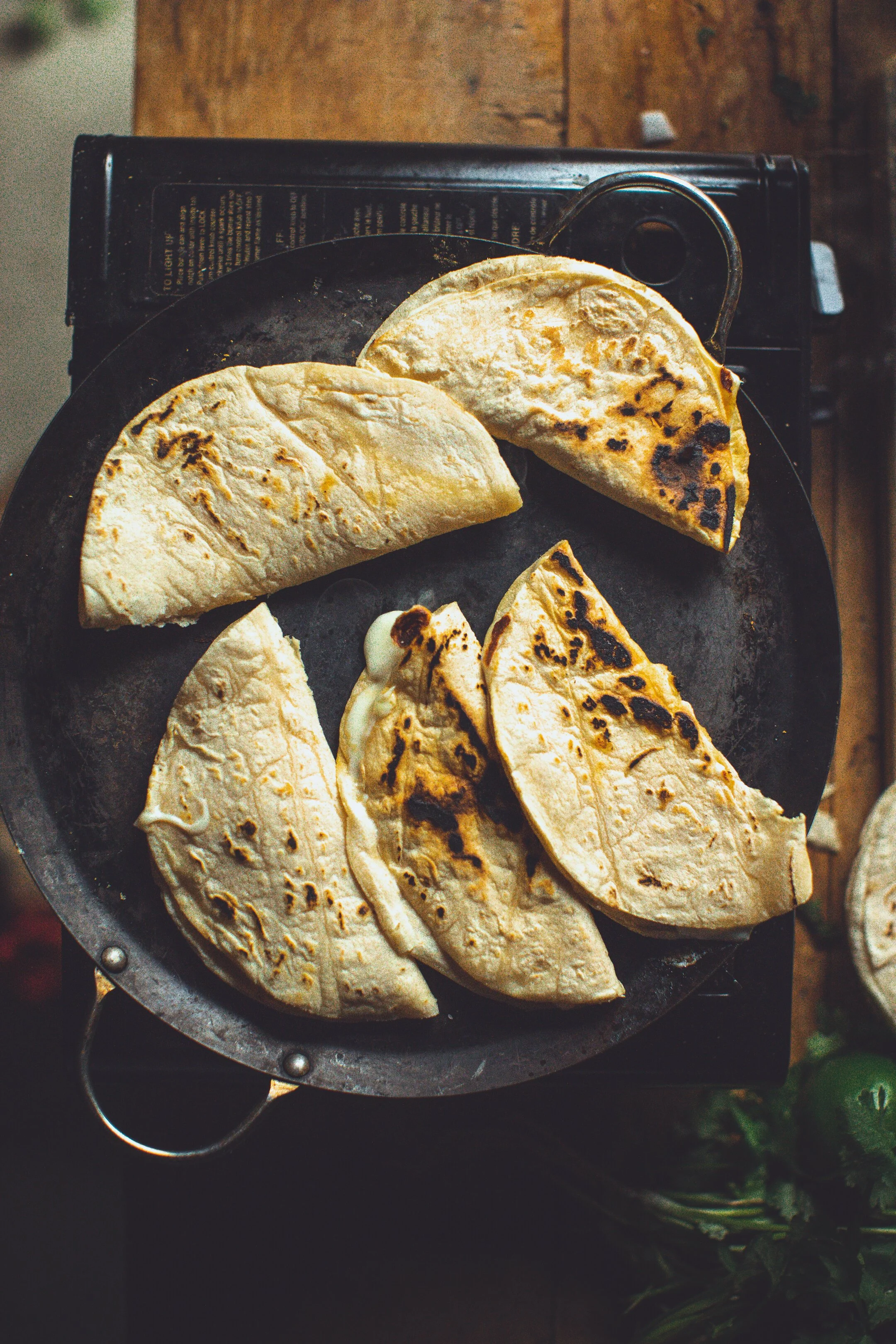 Quesadillas de huitlacoche