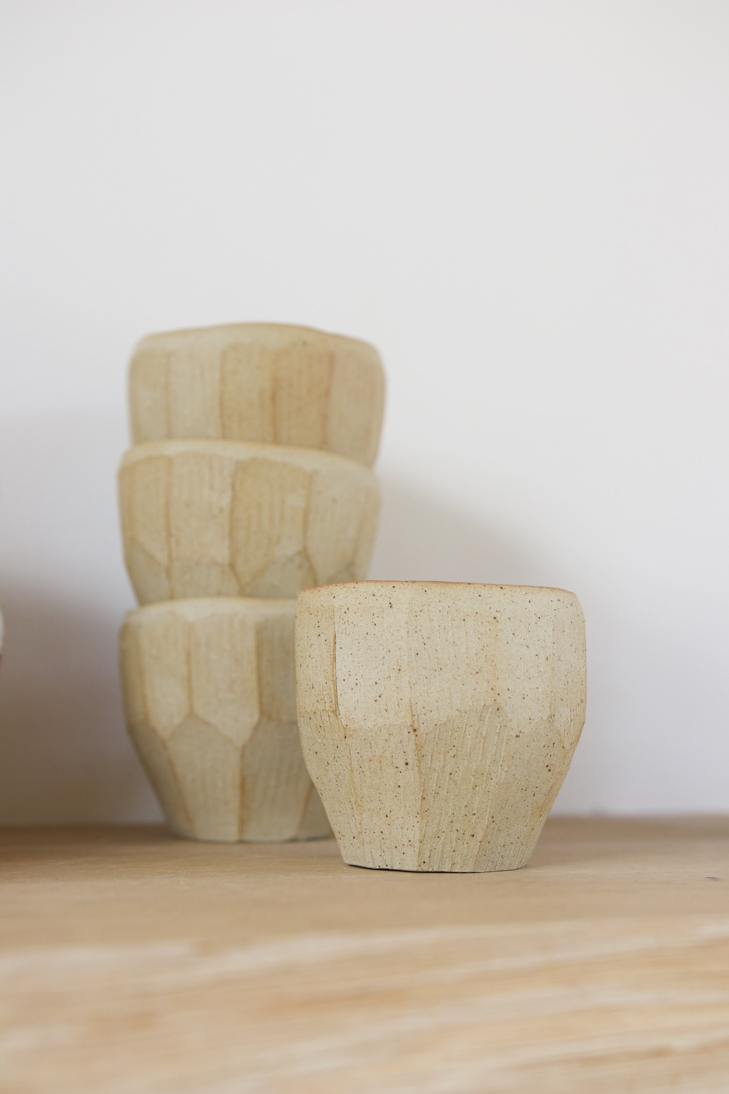 Artisan Coffee Cup (Green Glaze)