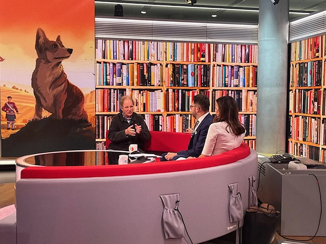Micheal Morpurgo on the BBC news show