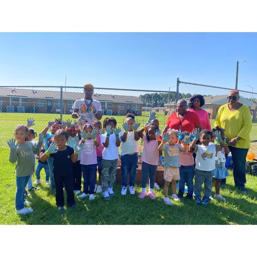 Today was a big day here at PEAS... Together at one of our PEAS sites we planted our FIRST ever FALL garden! A few parents even joined in on the fun! A big thanks to Jackie and Taneisha from the Pitt County Extension team for joining us! Happy cool w