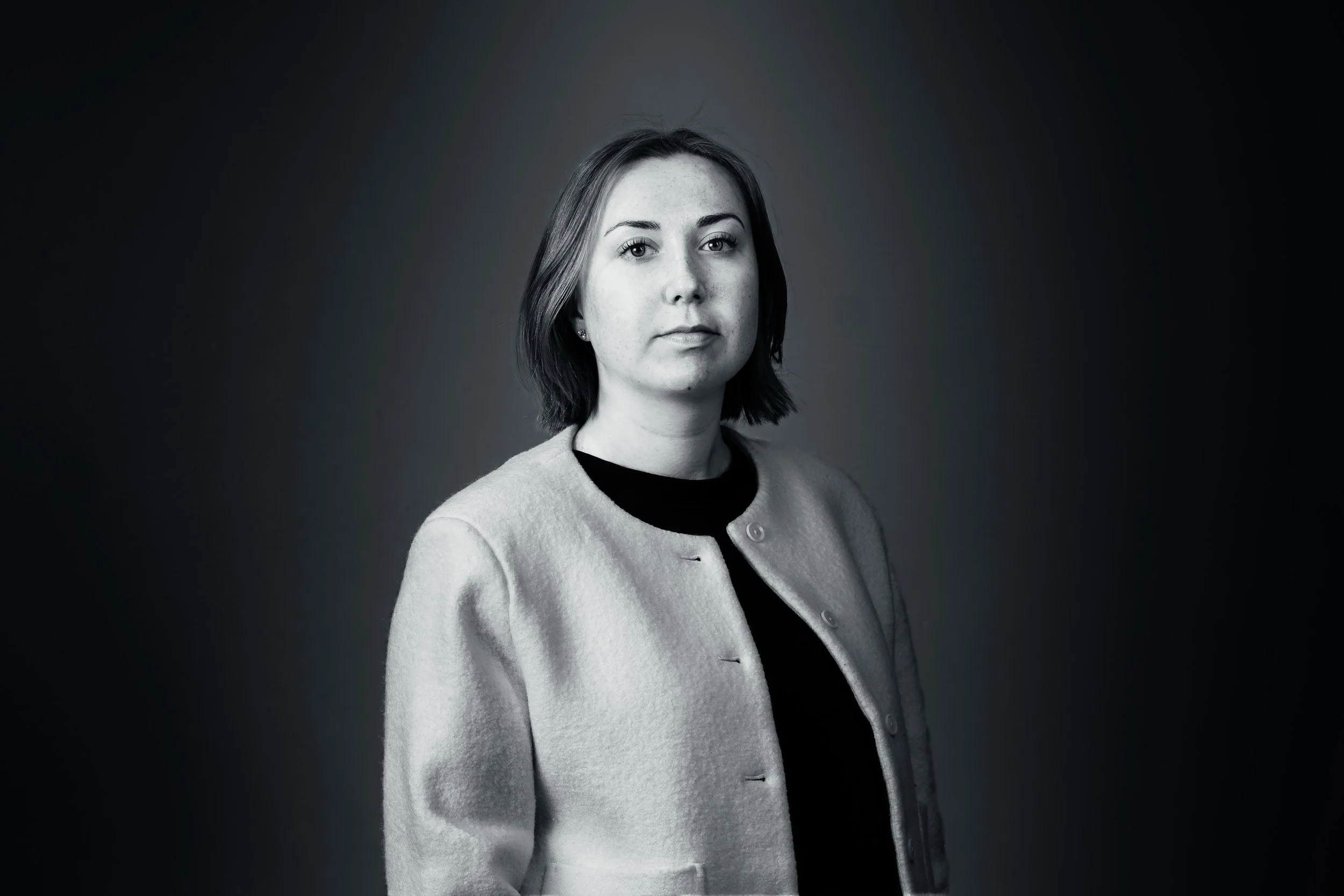Kristina Amalie Hamre - Kirkenes næringsforening - sort/hvitt