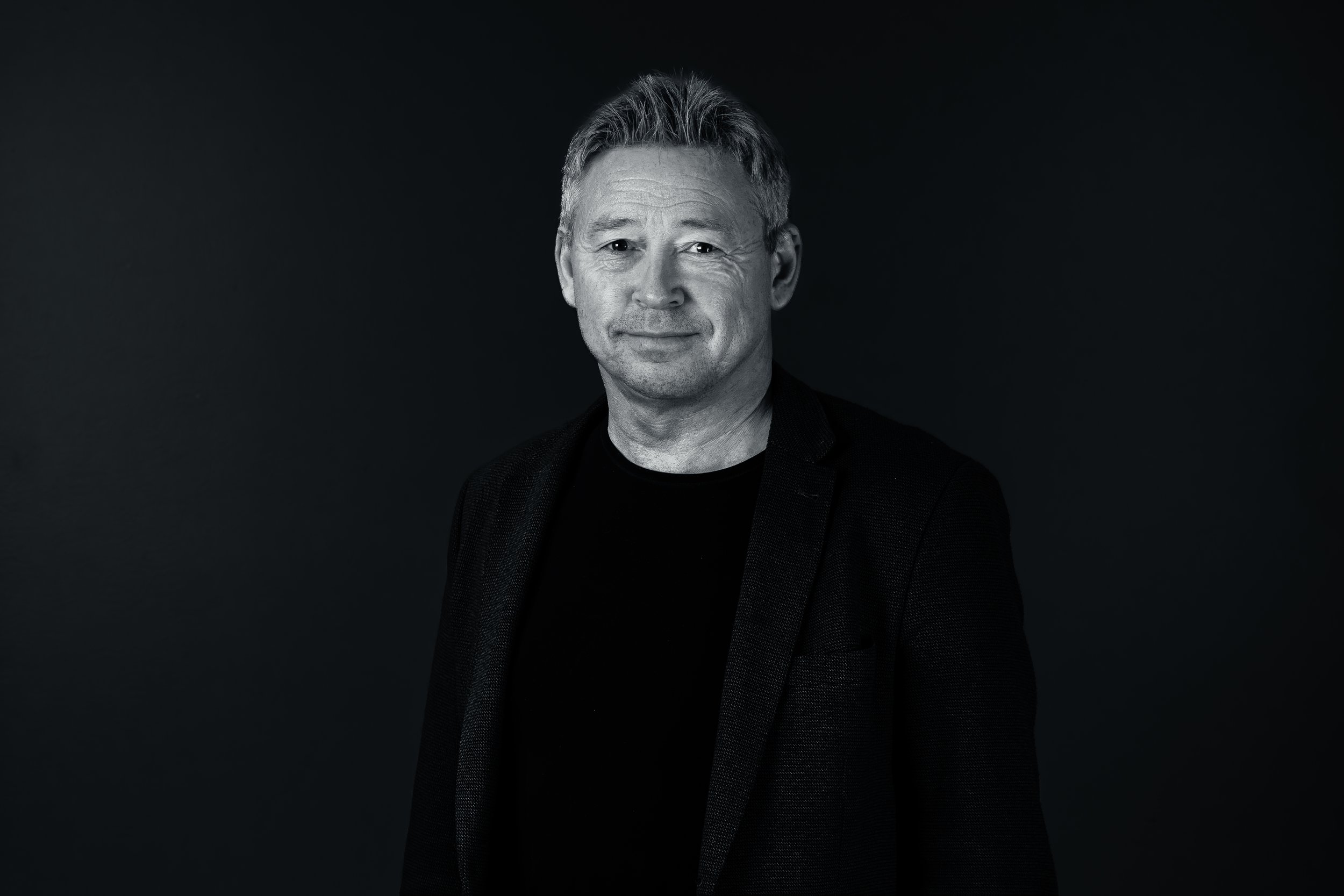 Kjetil Kristensen - Alta Næringsforening - sort/hvitt
