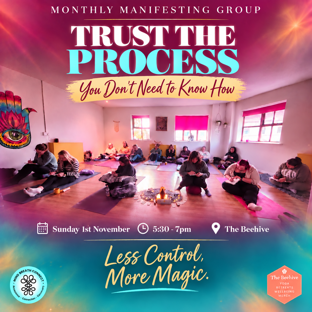 Monthly Manifesting Group | Sun 1st November 2026