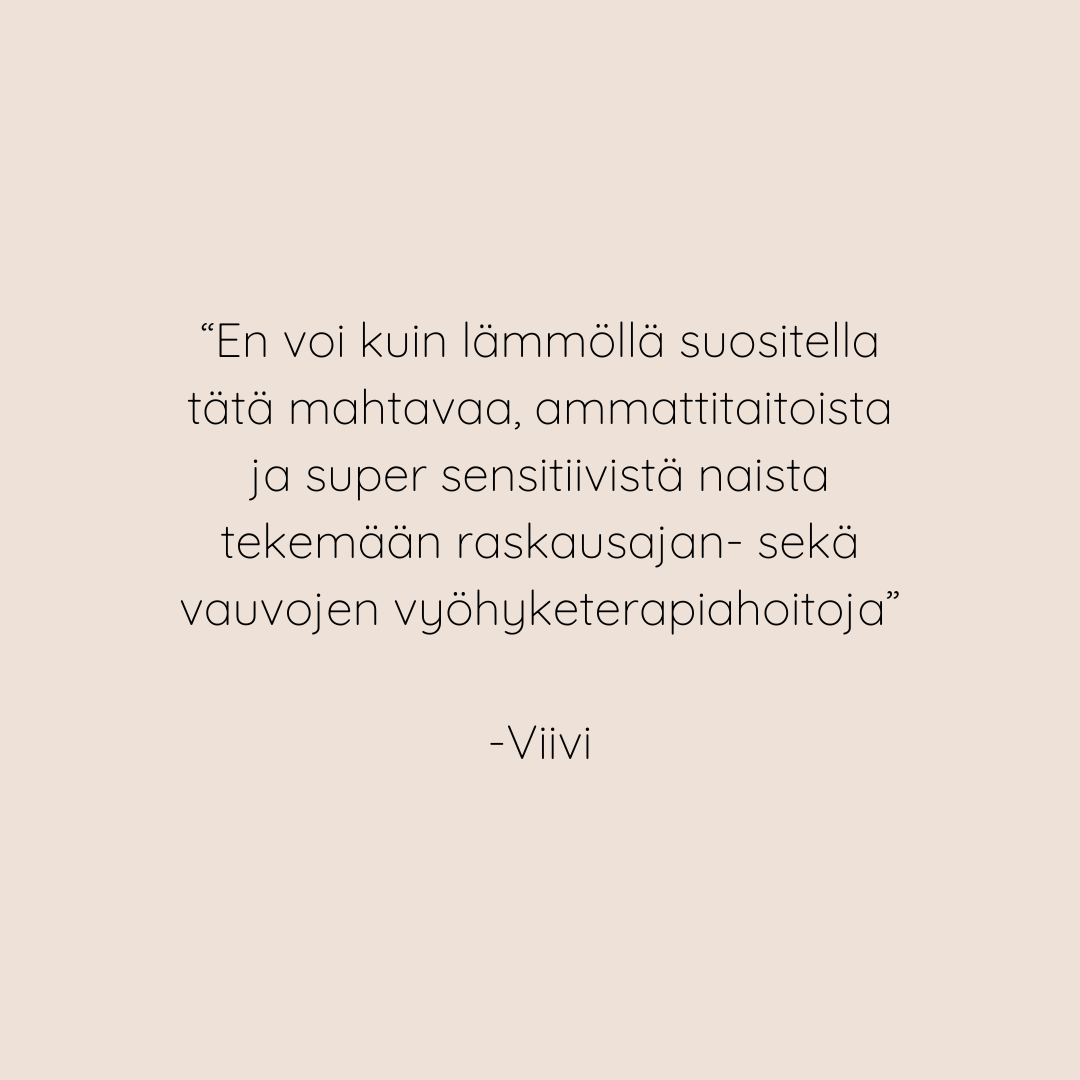 Palautteita asiakkailta