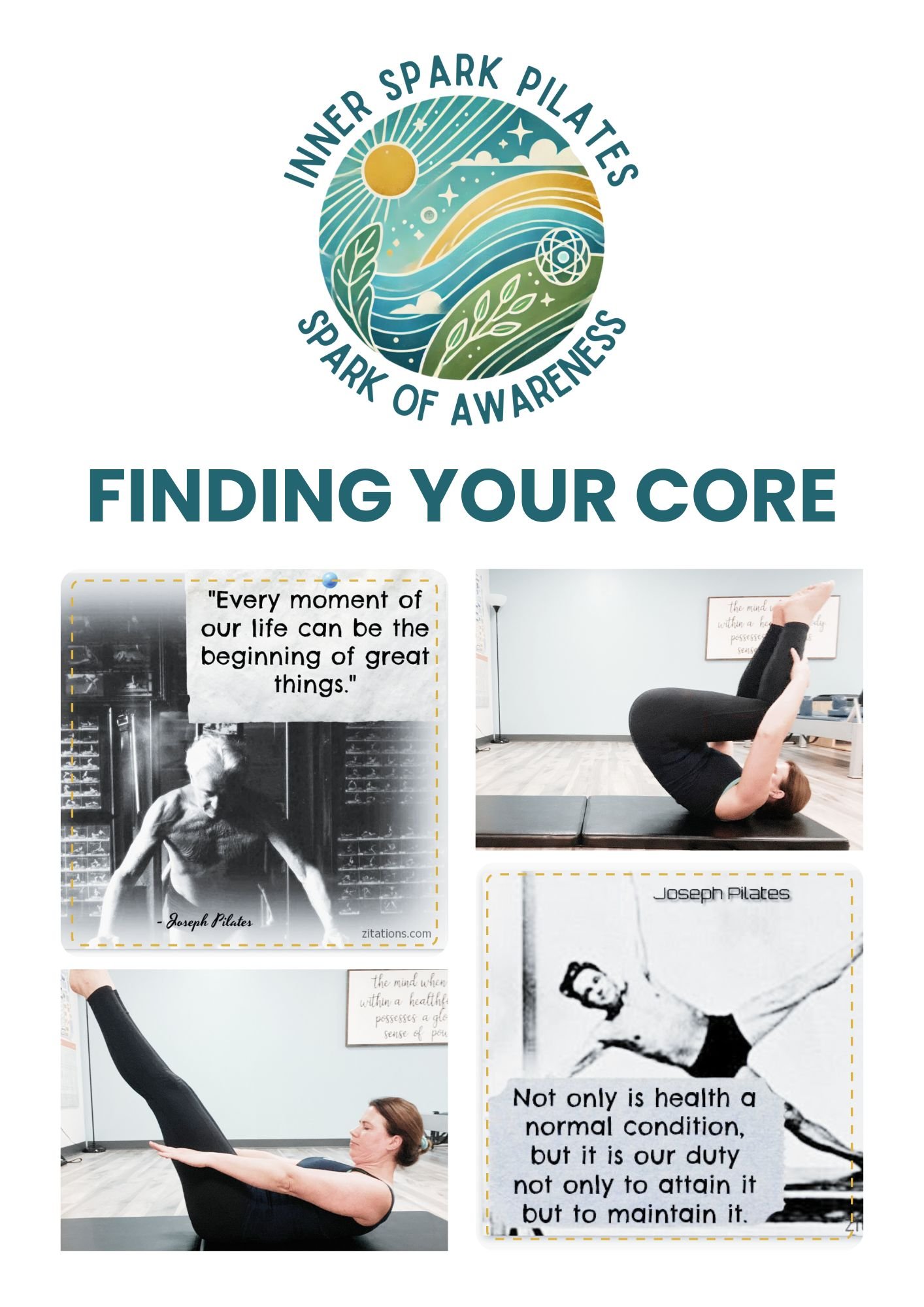 Finding Your Core Workshop - Booklet
