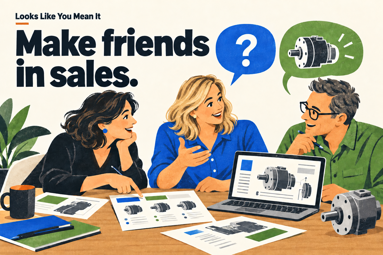 Before you redesign anything, talk to sales 