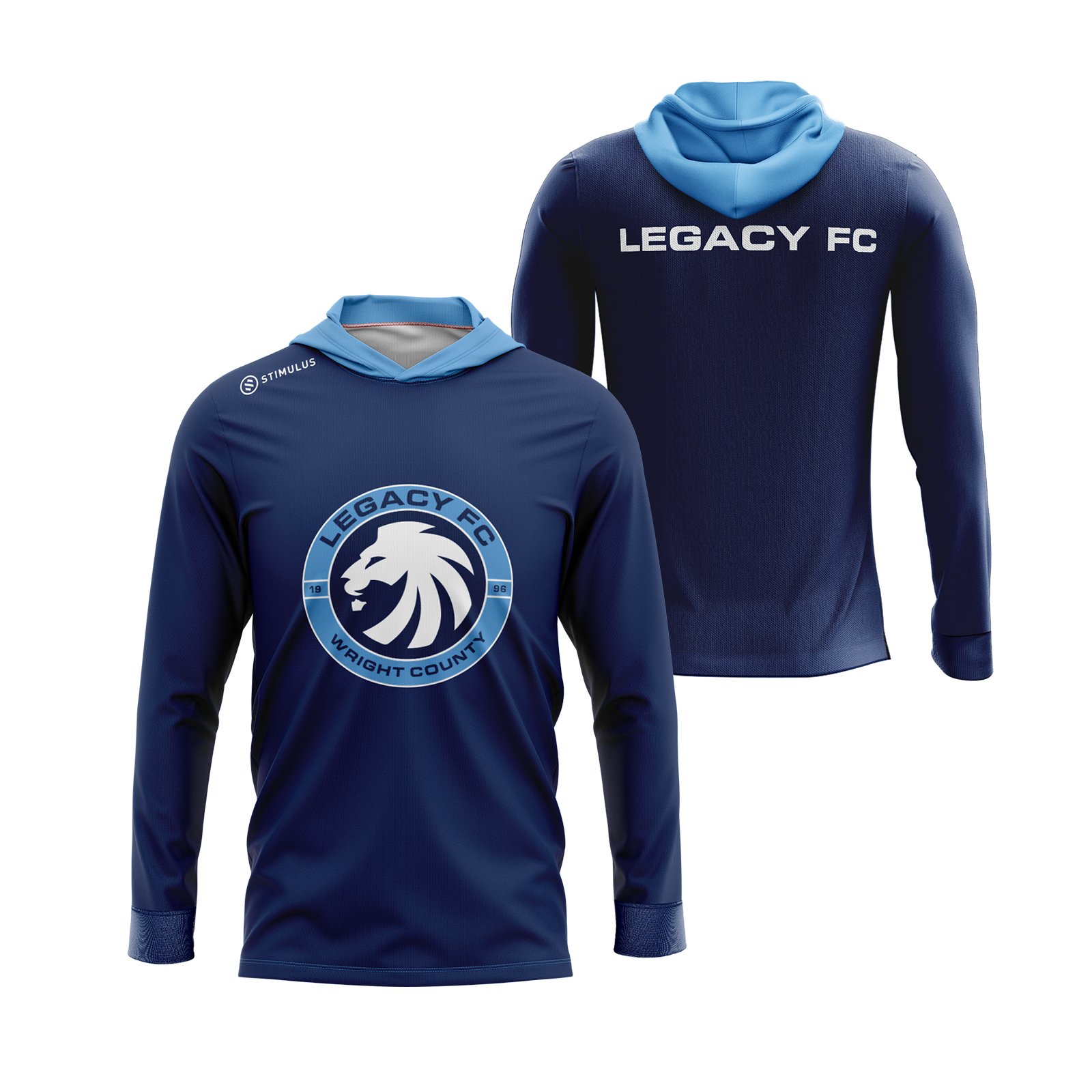 LFC Navy Lightweight Hoodie