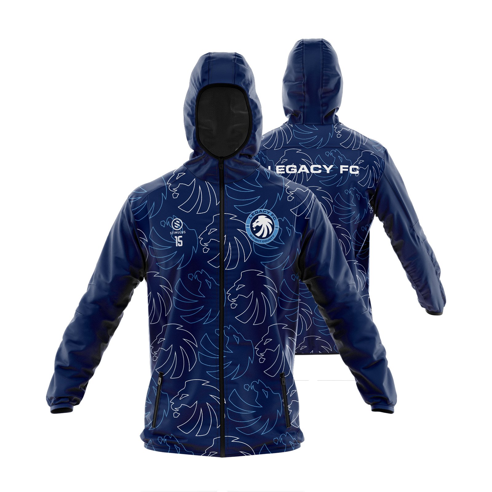 LFC Navy Windbreaker