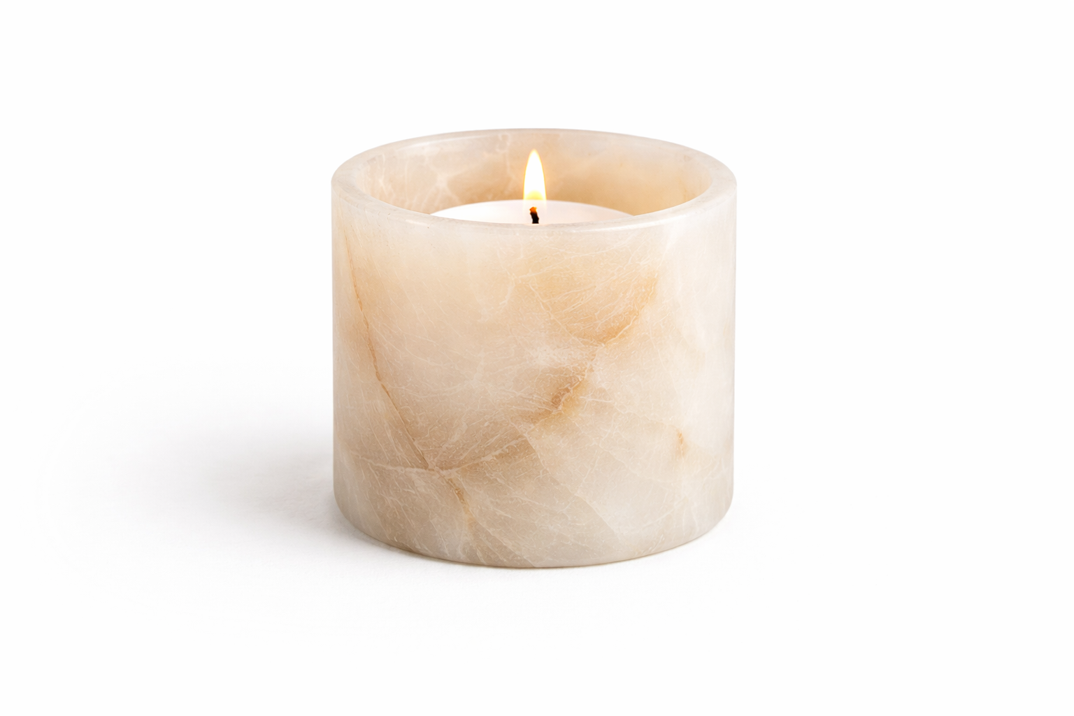 Alabaster Candleholder