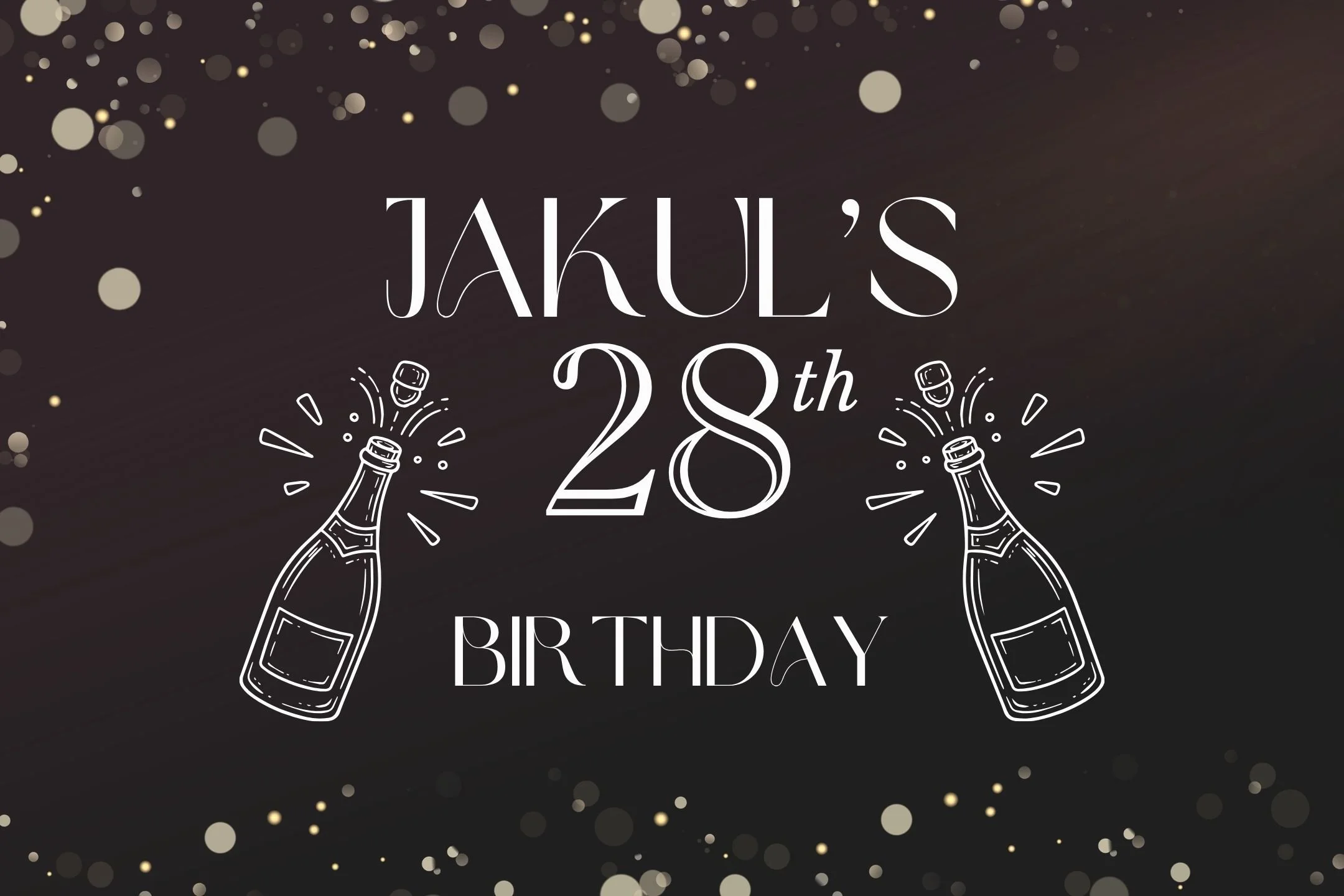 Happy Birthday Jakul!