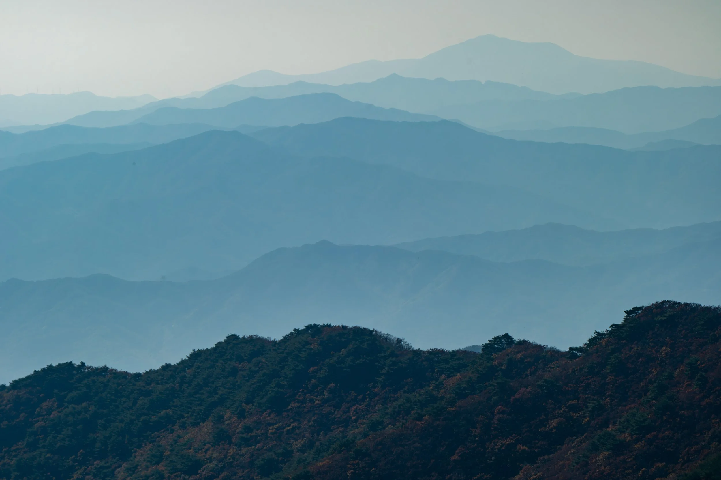 Jirisan National Park, from Nogodan