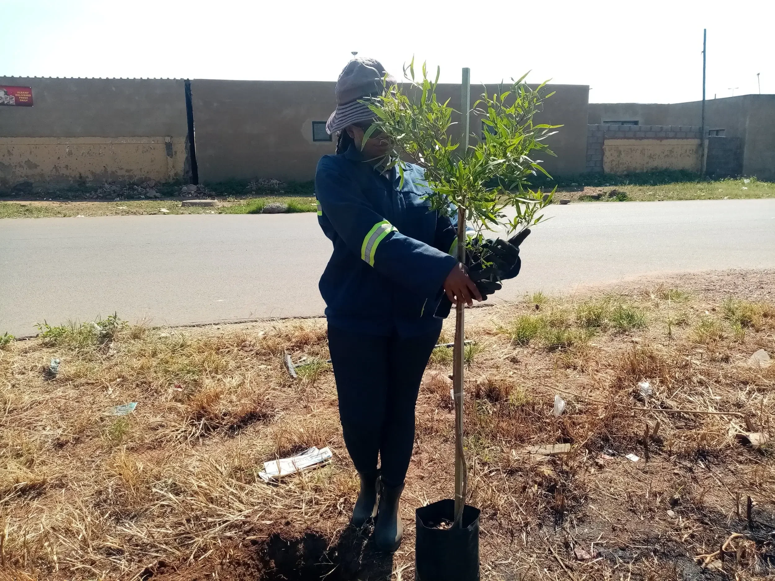 Nonhlanhla Ncaweni - creating green urban spaces in her community