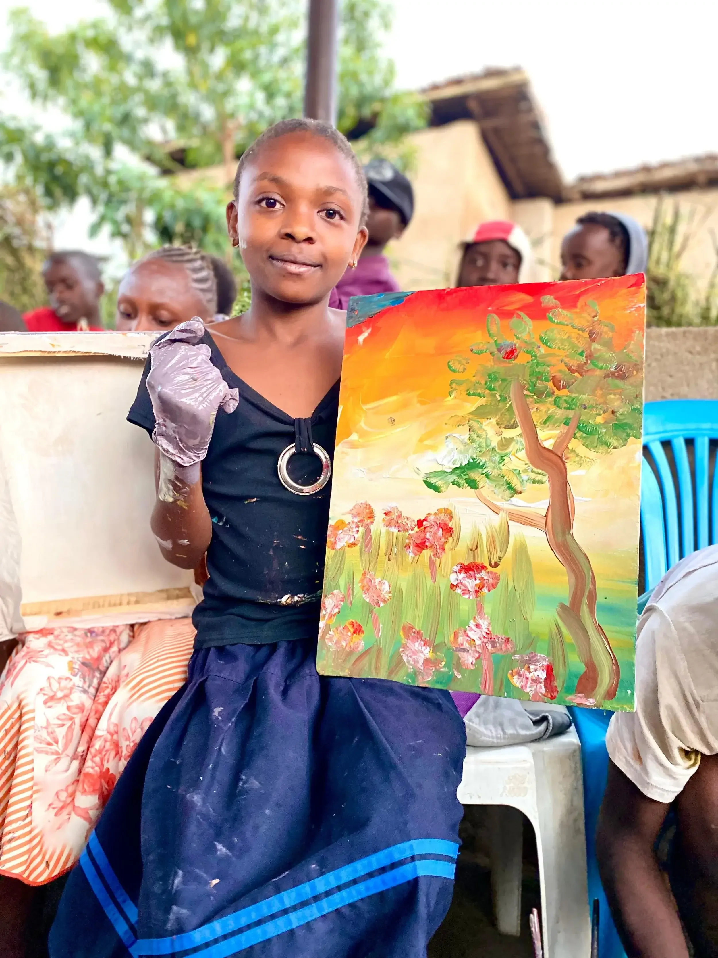 Just Paint - Uganda refugee camp based initiative