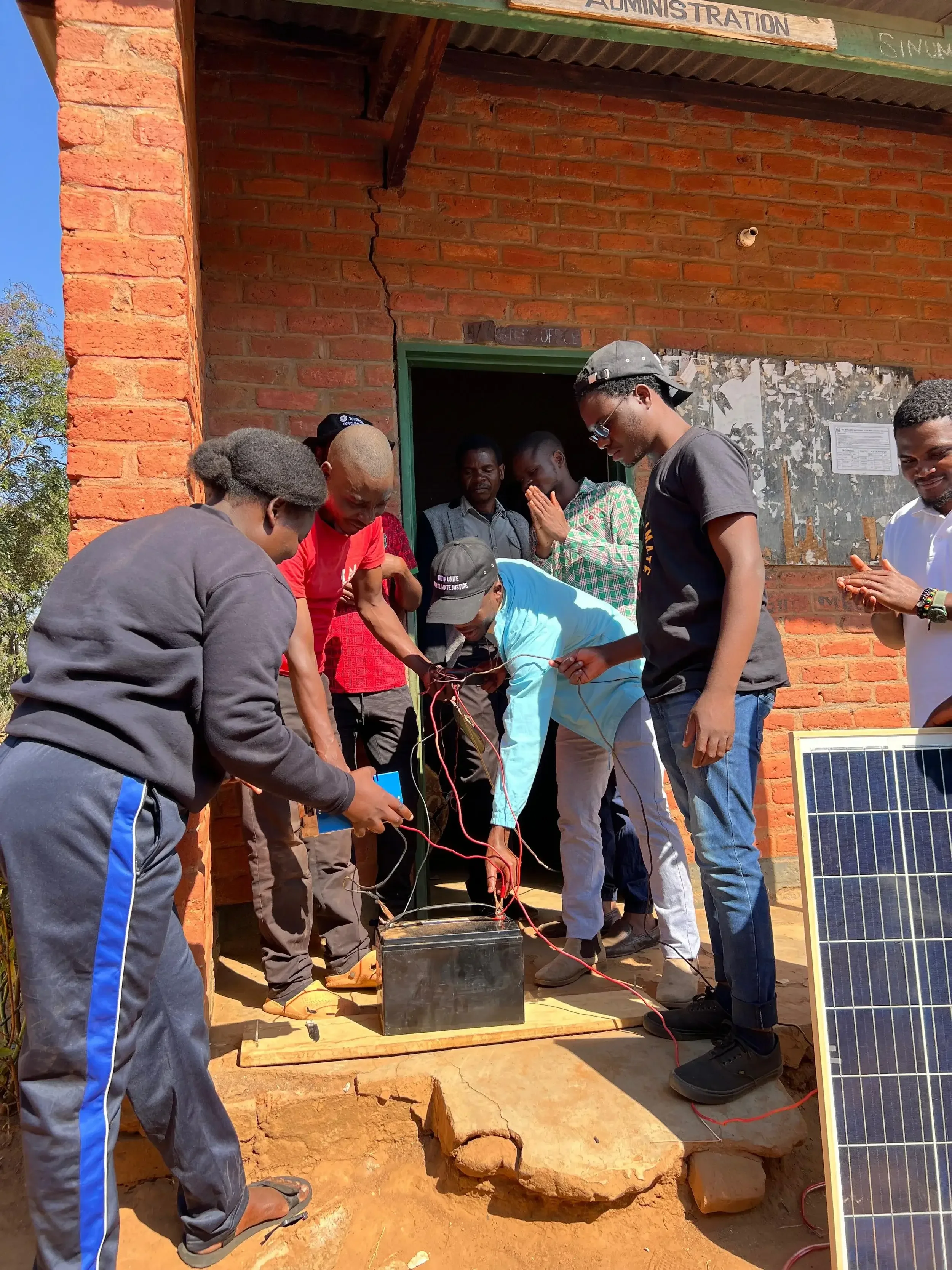 Solar Panel Installation - Sinumbe Primary School