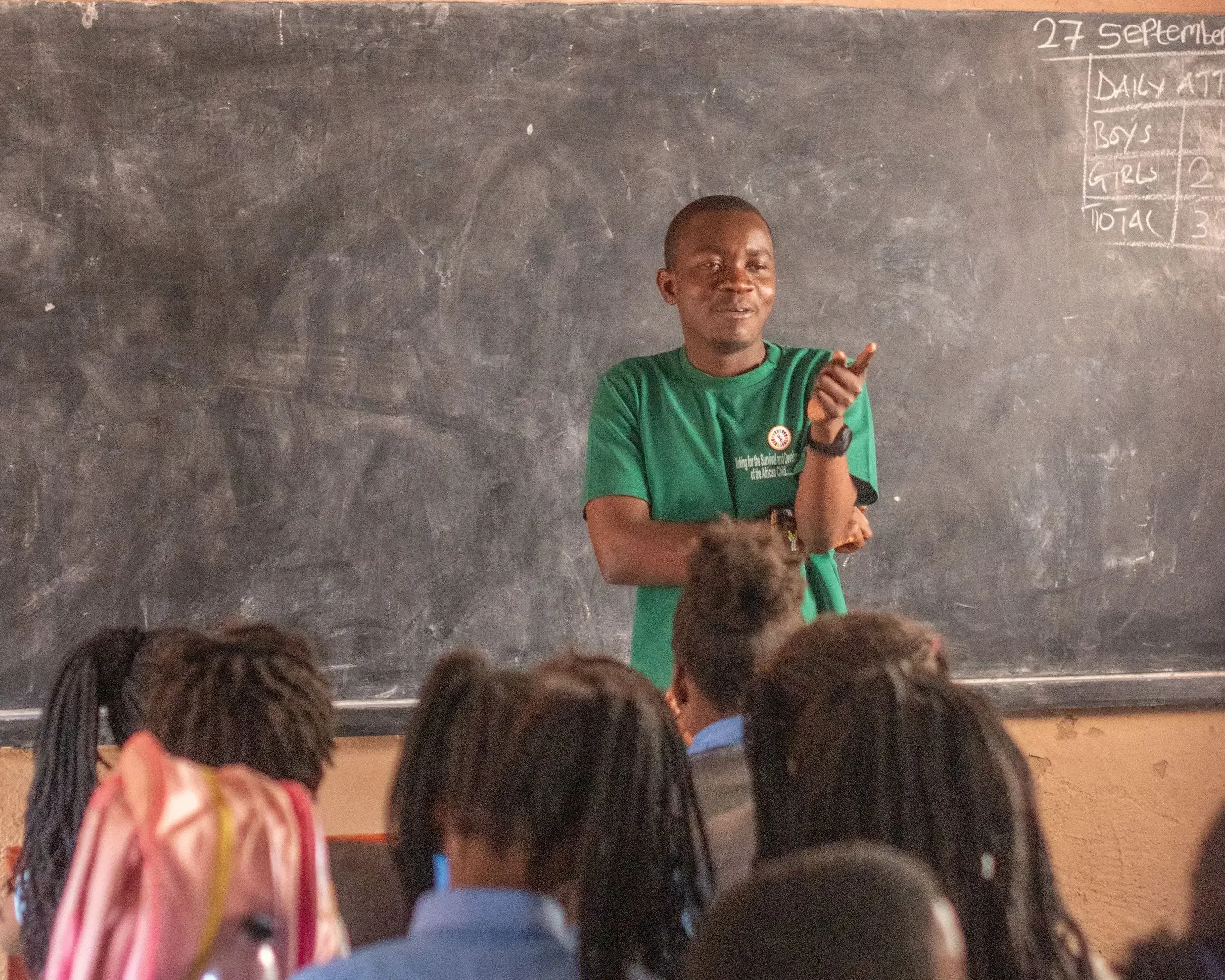 Simeon Kalua - permaculturalist from Malawi