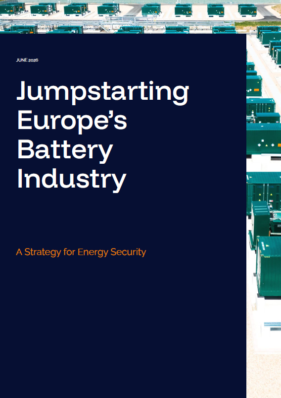 EIES Report: 'Jumpstarting Europe's Battery Industry