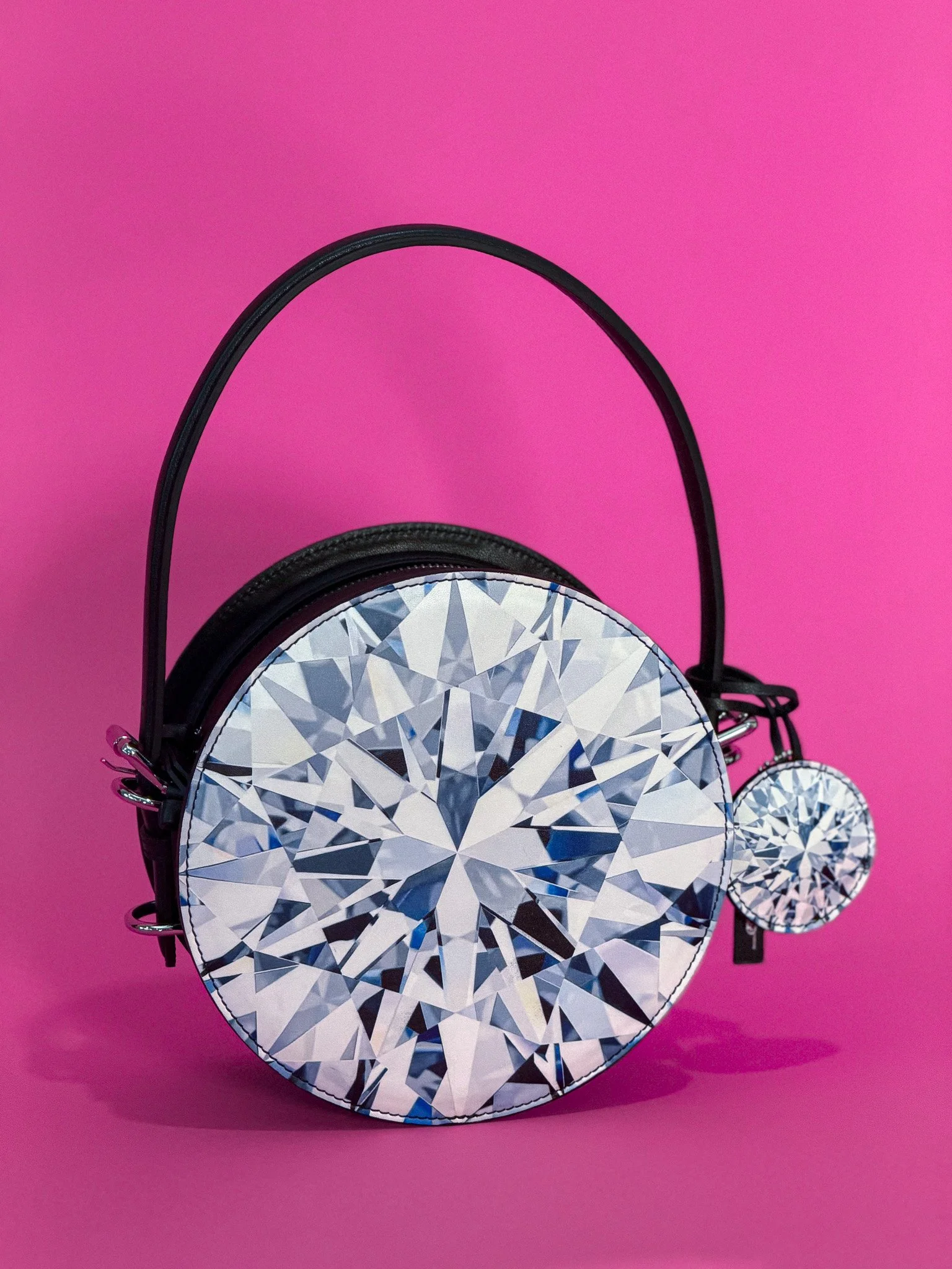   I DO   Edition of 50 Hand-signed & Numbered White Diamond Print on Leather