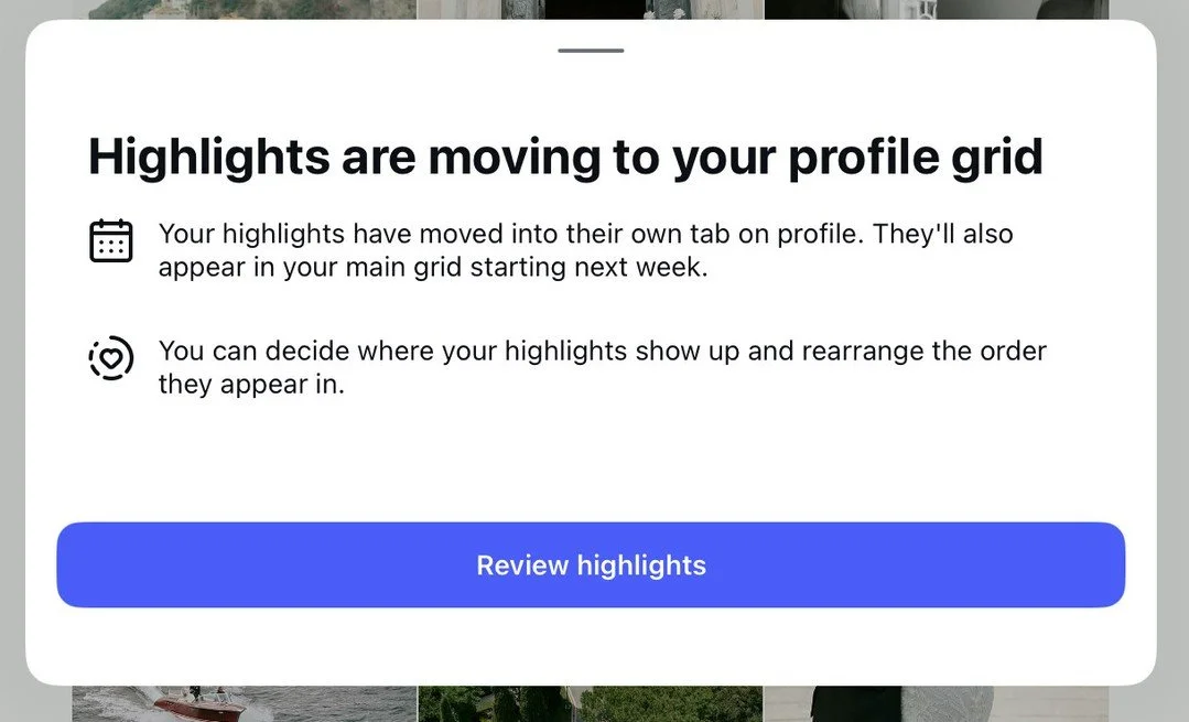 I've been waiting for this update for months, and it's finally rolling out! I get SO many questions about highlights and my response for months has been, let's wait and see. ⁠
⁠
I haven't seen any recent data to support their benefits for wedding pro