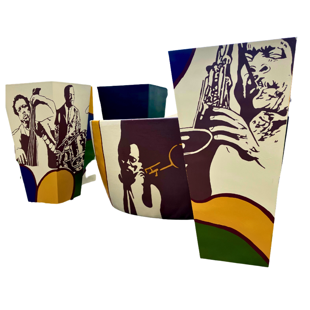 "The Music Man Medley"  3 Planter Set | The Planter's Tailor 2024