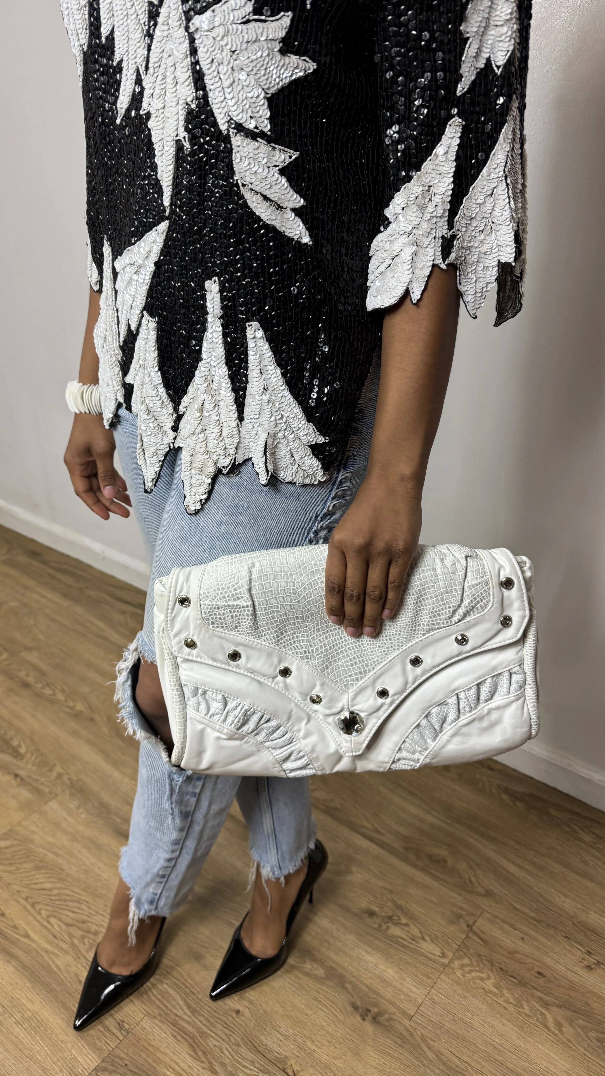80s Leather Purse