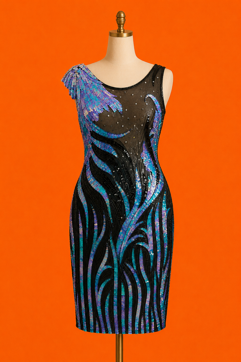 80s Sequin Dress