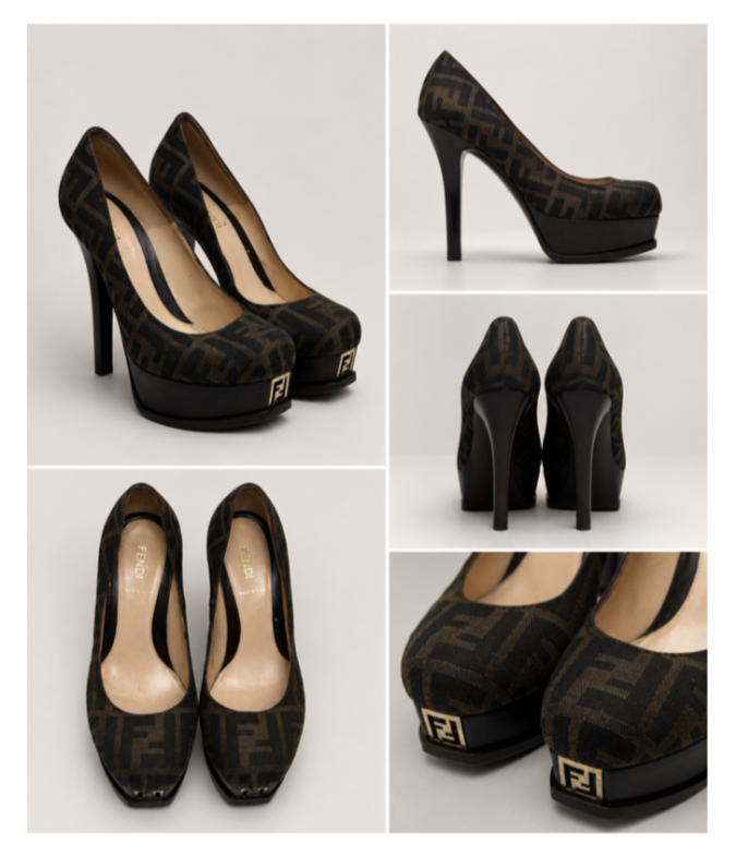 Authentic Fendi Platforms