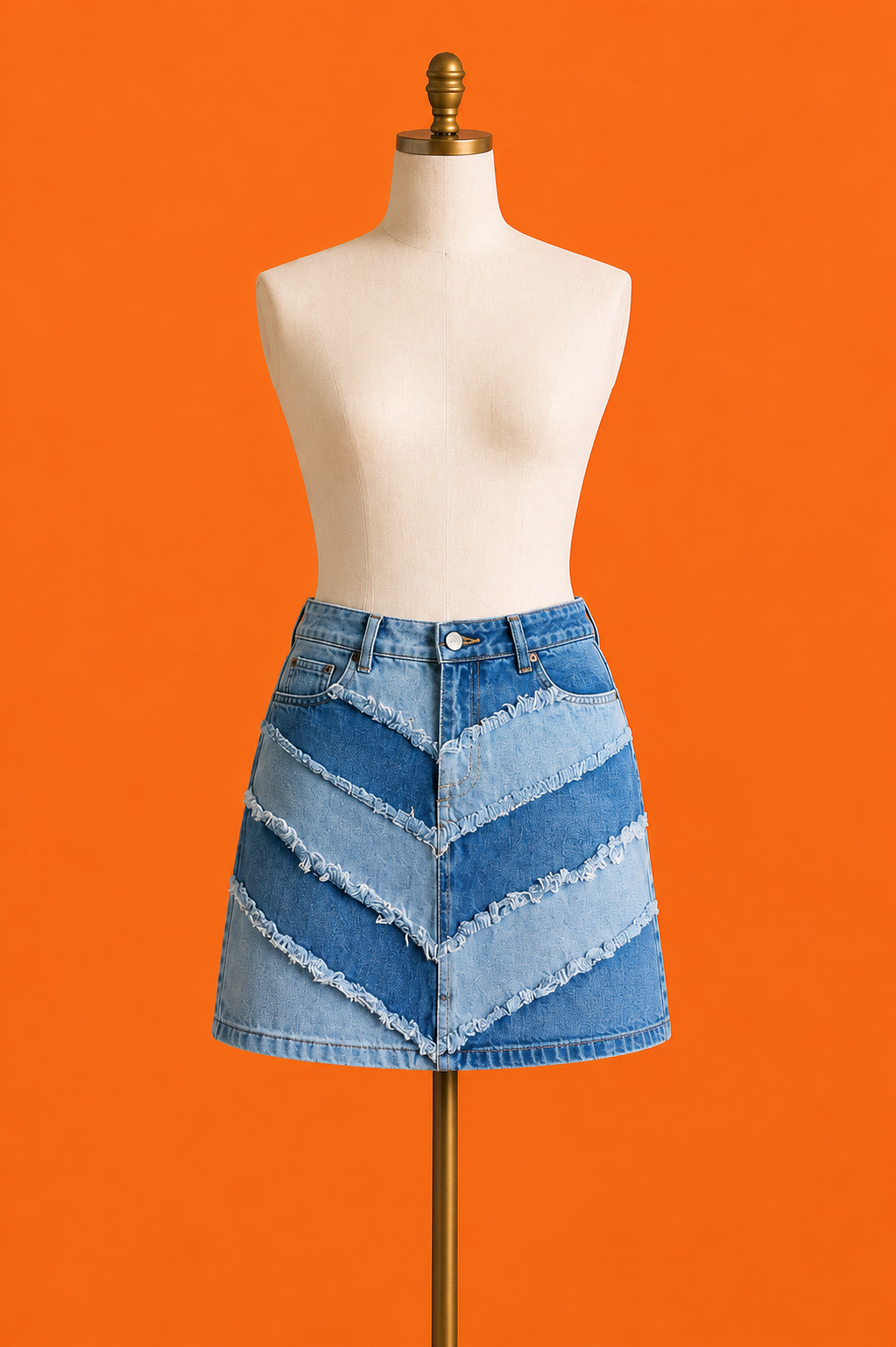 Y2K Wild Secret Jeans Denim Skirt